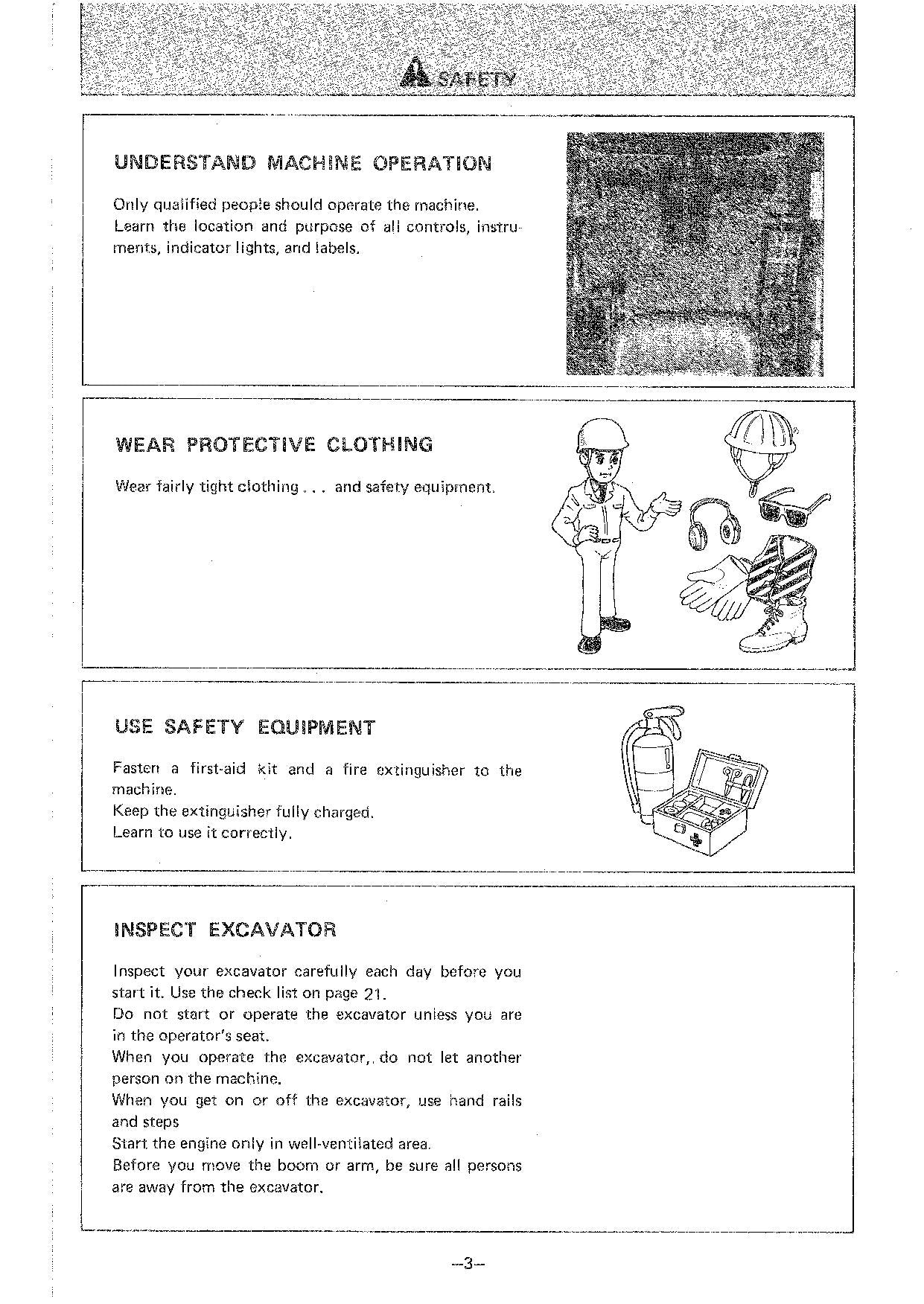 HITACHI UH083 UH083LC EXCAVATOR OPERATORS MANUAL