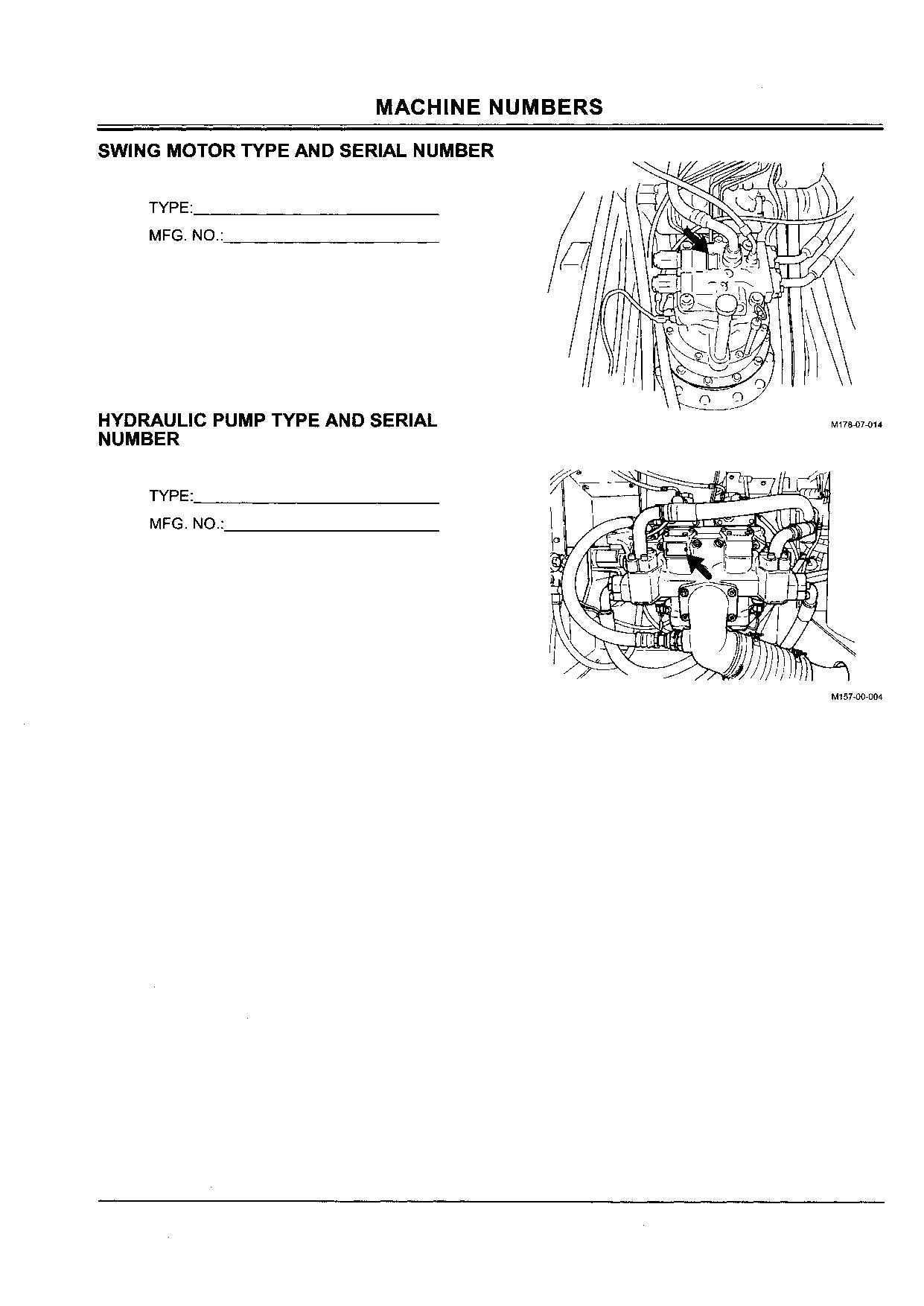 HITACHI ZAXIS ZX 200 EXCAVATOR OPERATORS MANUAL EM1G611