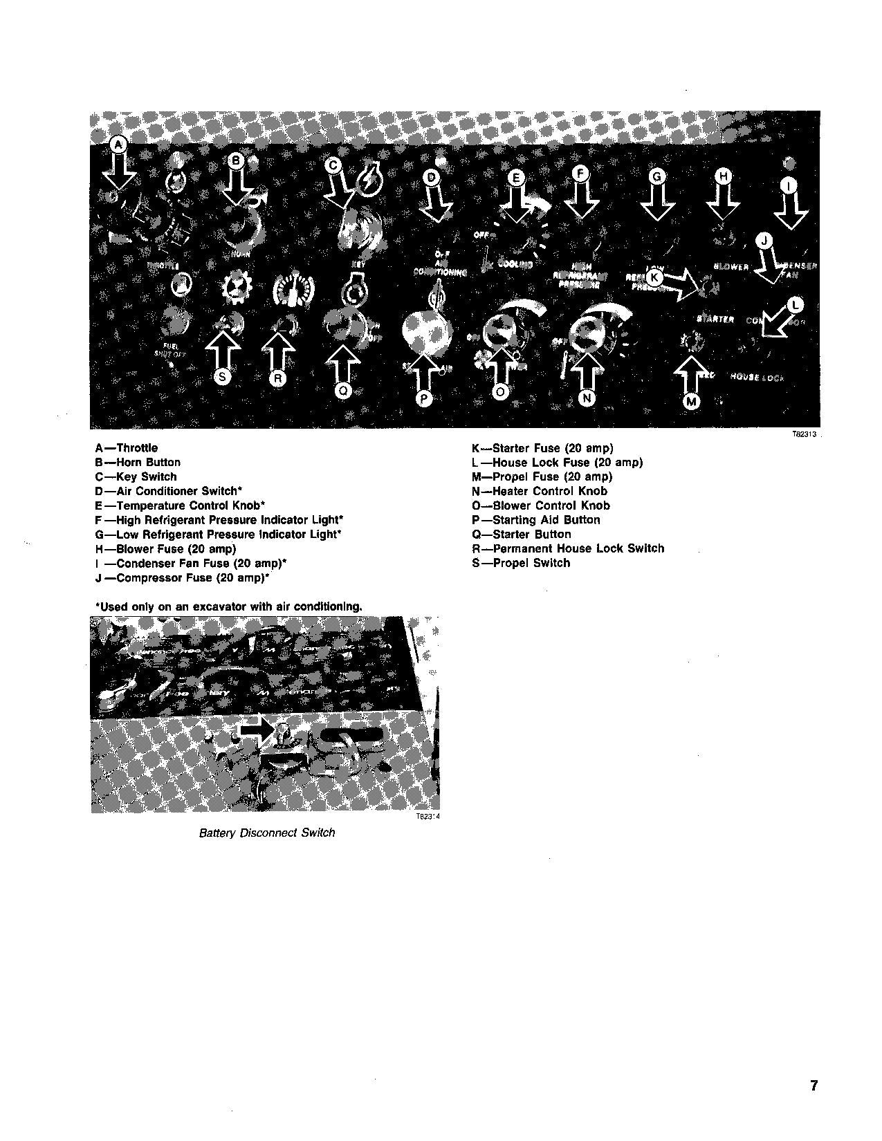 JOHN DEERE 990 EXCAVATOR OPERATORS MANUAL