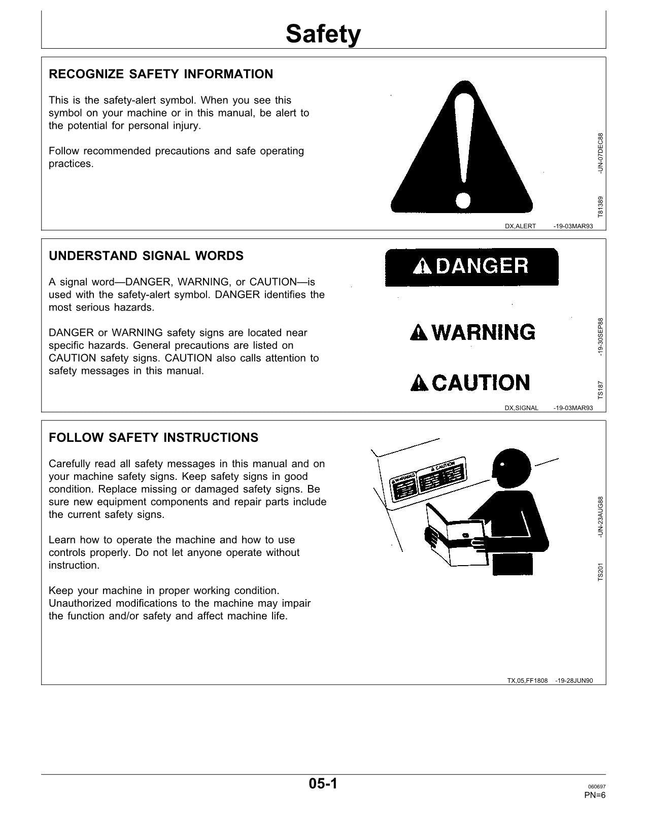 JOHN DEERE 690ELC 690E LC EXCAVATOR OPERATORS MANUAL #1