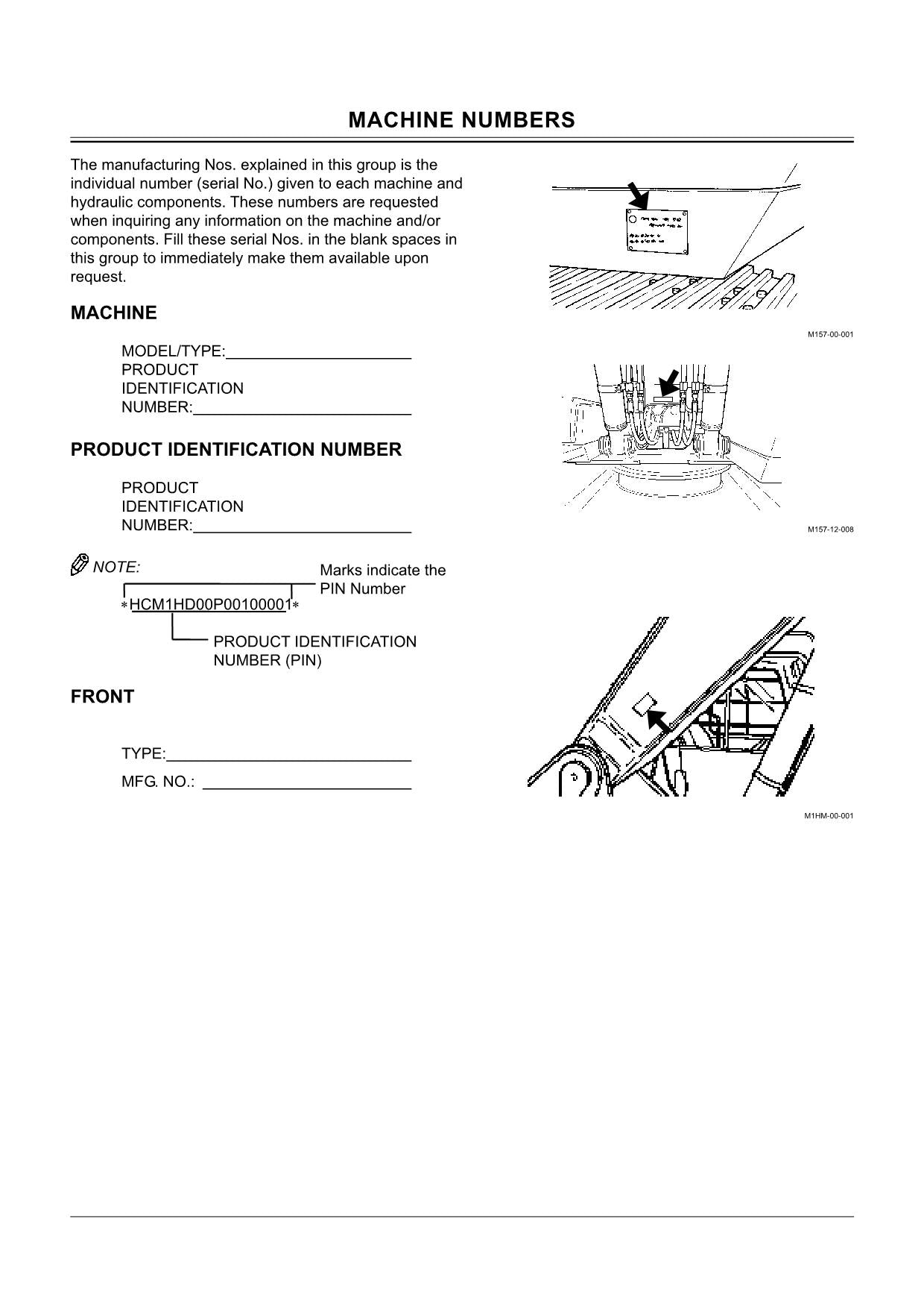 HITACHI ZAXIS ZX 230LC EXCAVATOR OPERATORS MANUAL