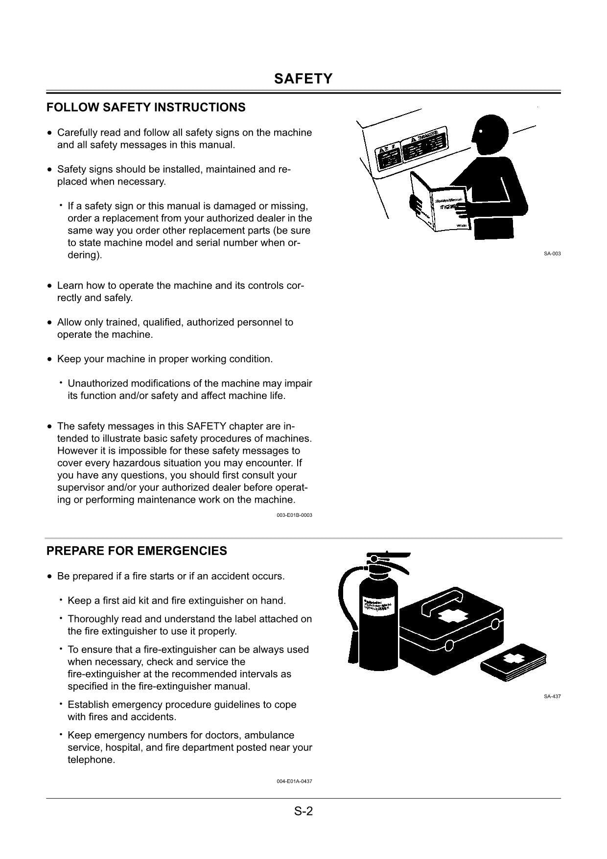 HITACHI ZAXIS ZX 230LC EXCAVATOR OPERATORS MANUAL