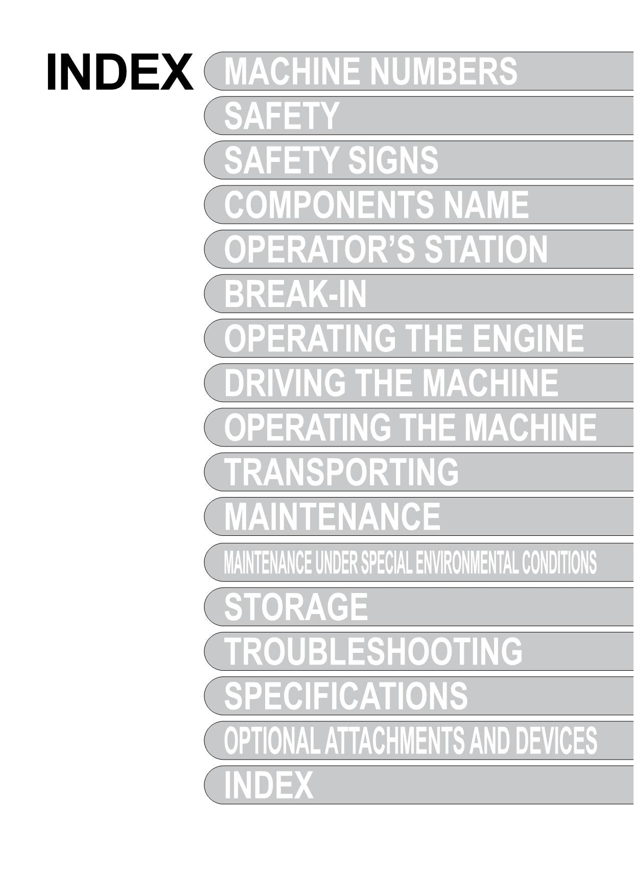 HITACHI ZAXIS ZX 135US-3 225USLC-3 EXCAVATOR OPERATORS MANUAL