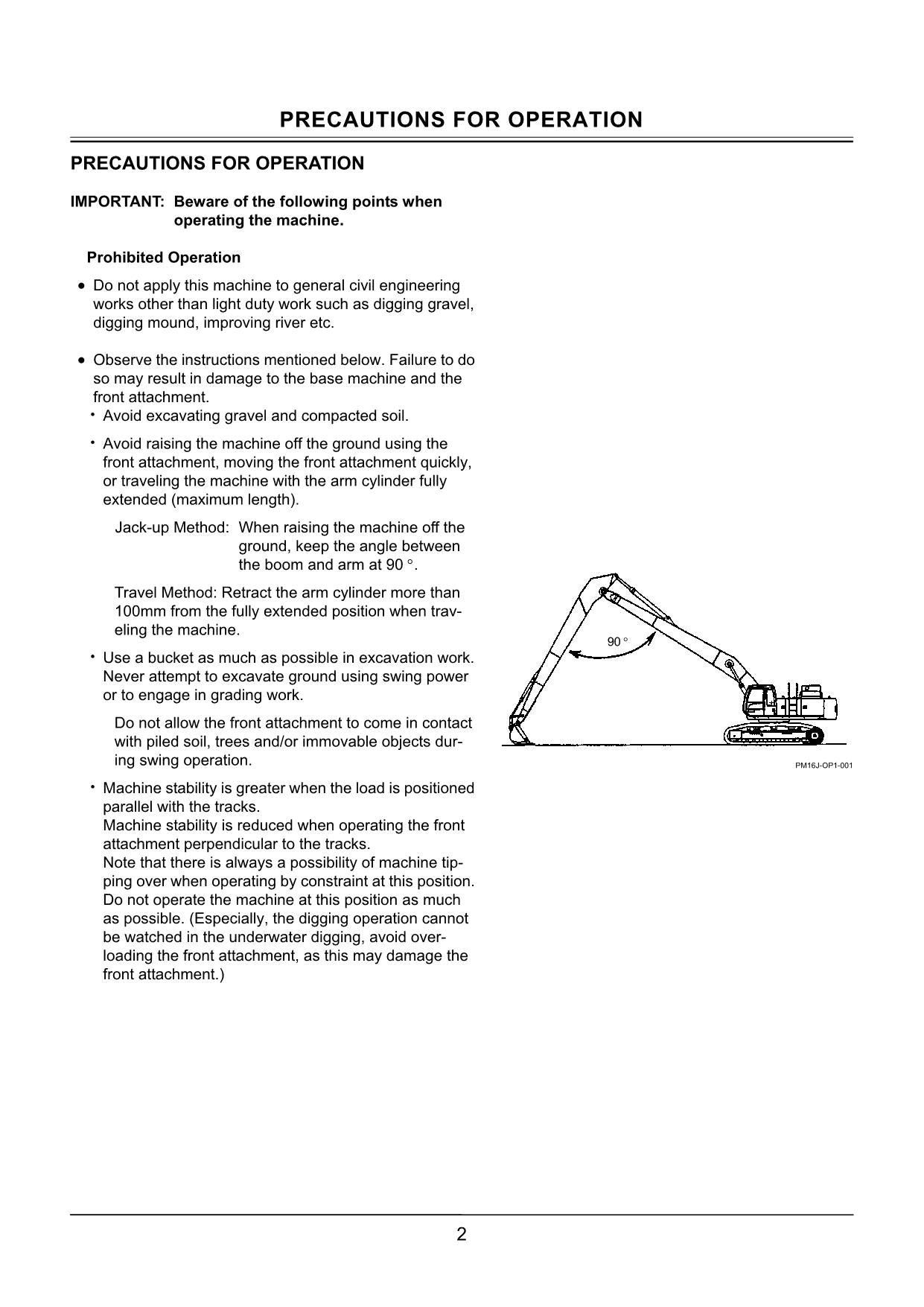 HITACHI ZAXIS ZX 450LC-3 470LCH-3 EXCAVATOR OPERATORS MANUAL