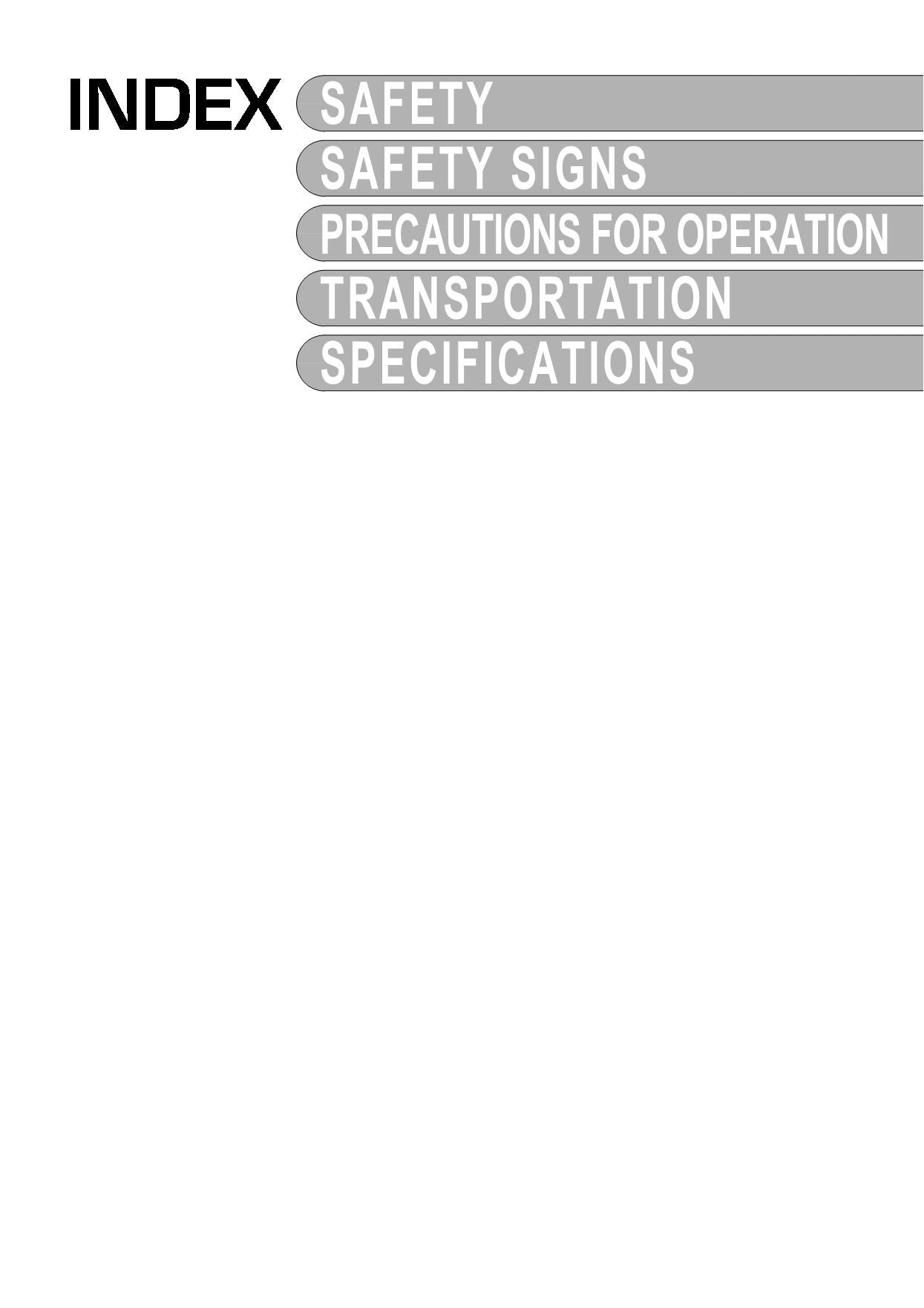 HITACHI ZAXIS ZX 200LC-3 210LC-3 EXCAVATOR OPERATORS MANUAL