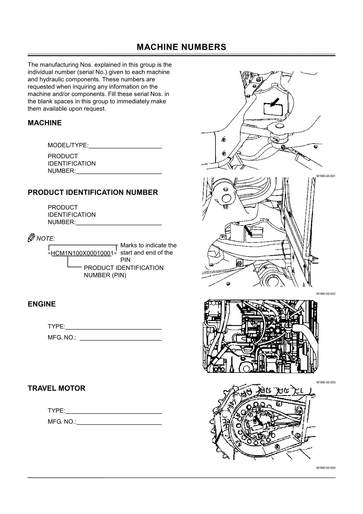 HITACHI ZAXIS ZX 60USB-3 EXCAVATOR OPERATORS MANUAL