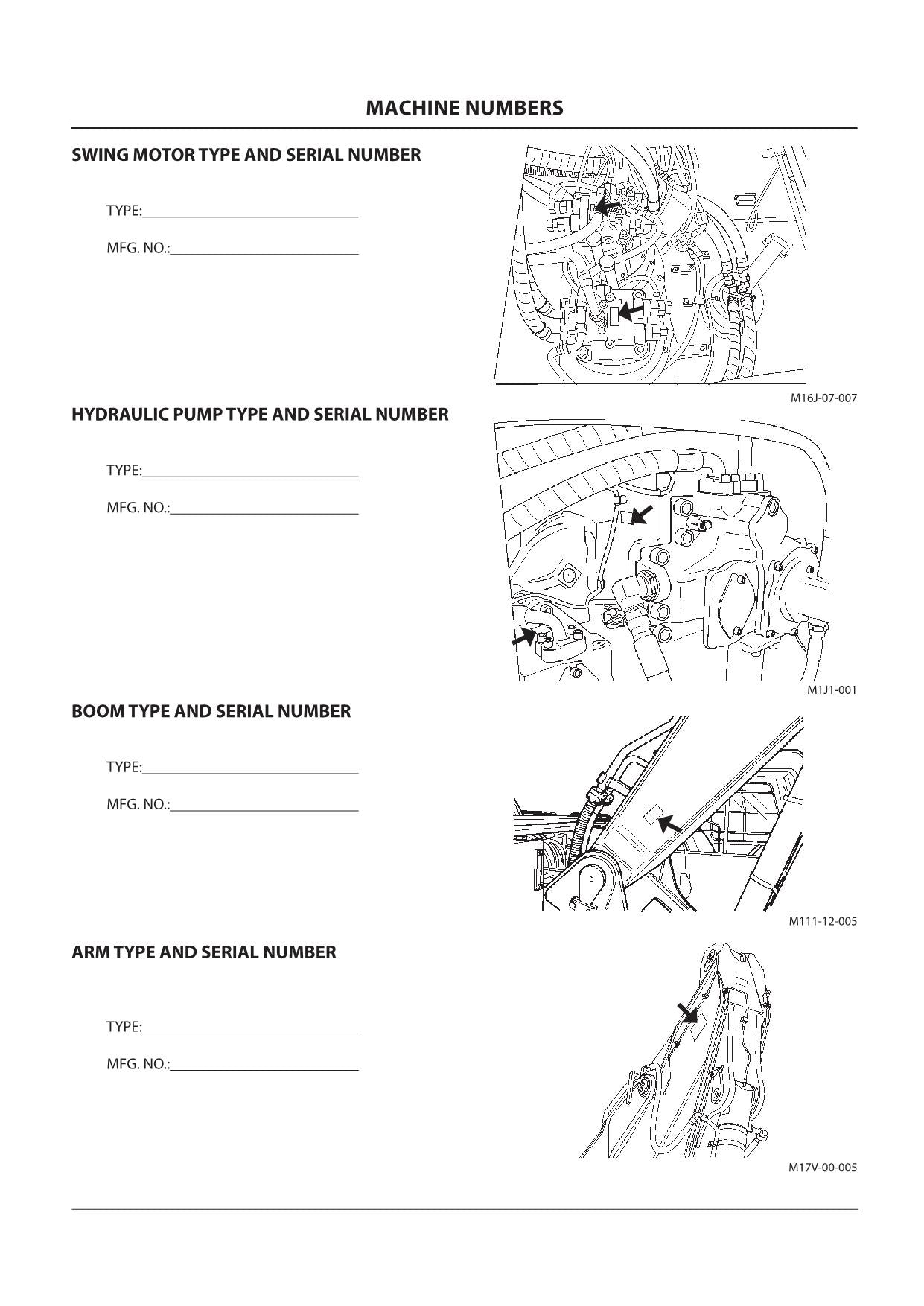 HITACHI ZAXIS ZX 450-3 470H-3 EXCAVATOR OPERATORS MANUAL