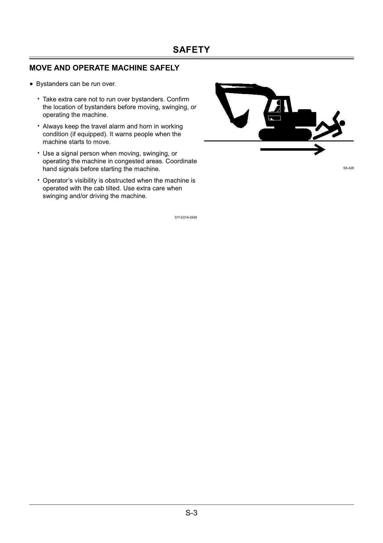 HITACHI ZAXIS ZX 450LC-3 650LC-3 850LC-3 EXCAVATOR OPERATORS MANUAL