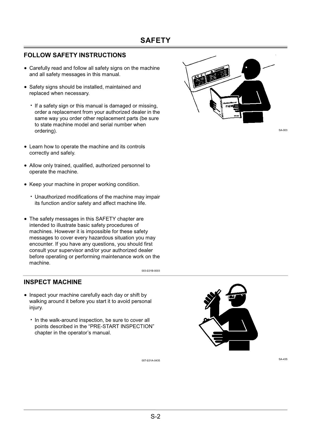 HITACHI ZAXIS ZX 450LC-3 650LC-3 850LC-3 EXCAVATOR OPERATORS MANUAL