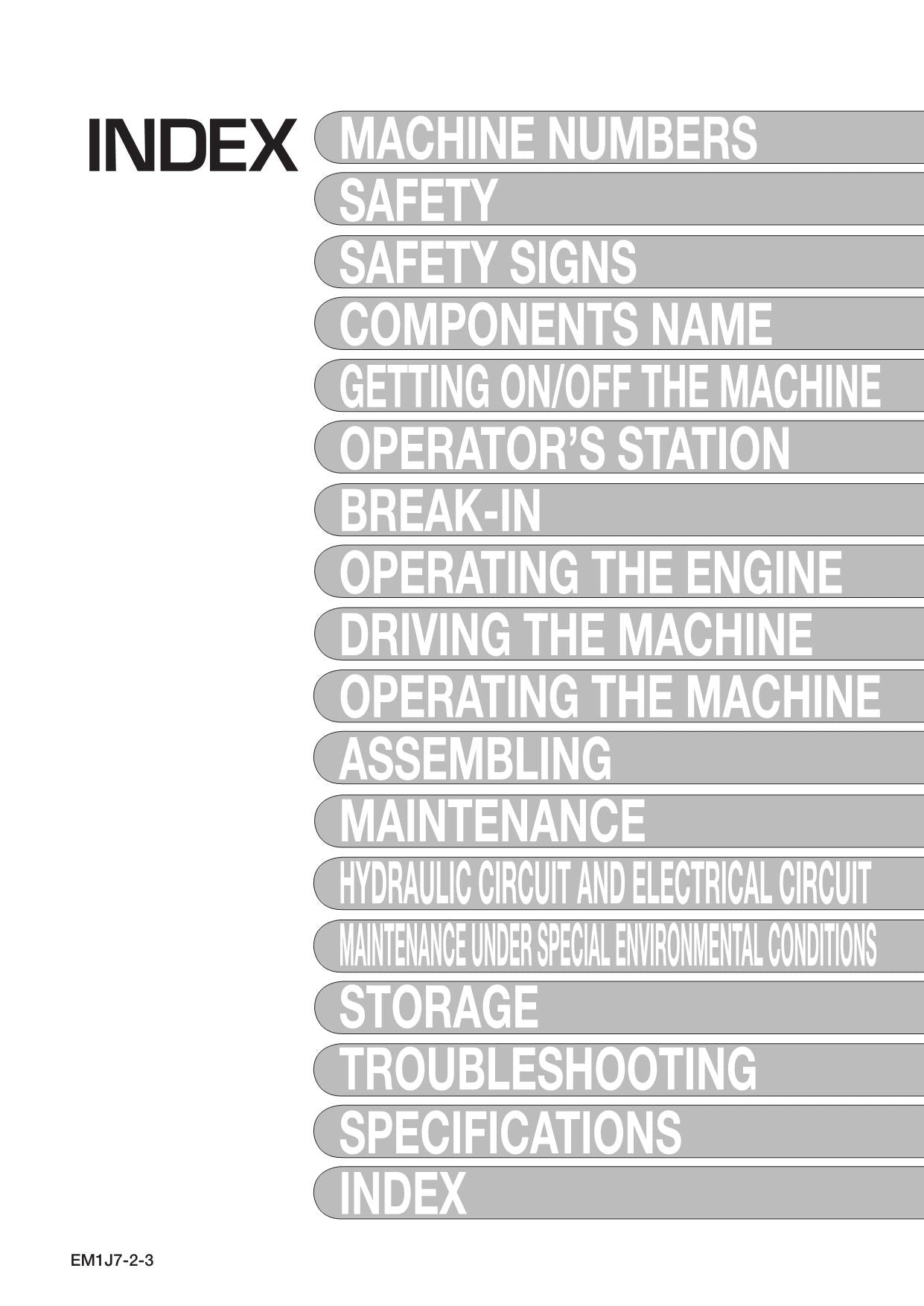 HITACHI ZAXIS ZX 650LC-3 670LCH-3 EXCAVATOR OPERATORS MANUAL