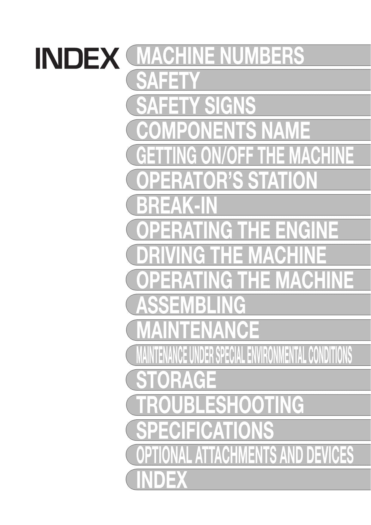 HITACHI ZAXIS ZX 450LC-3 650LC-3 850LC-3 EXCAVATOR OPERATORS MANUAL