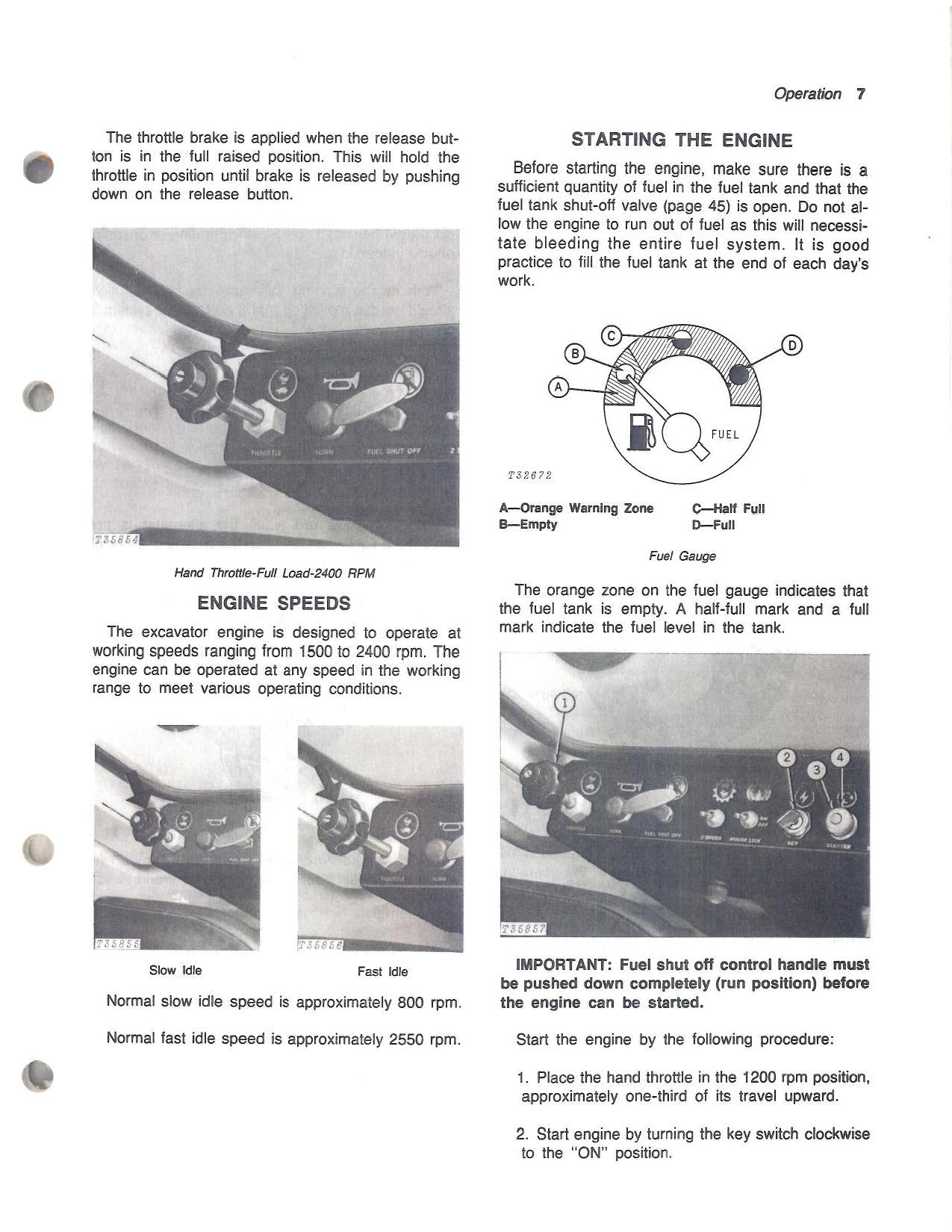 JOHN DEERE 690B EXCAVATOR OPERATORS MANUAL OMT53764