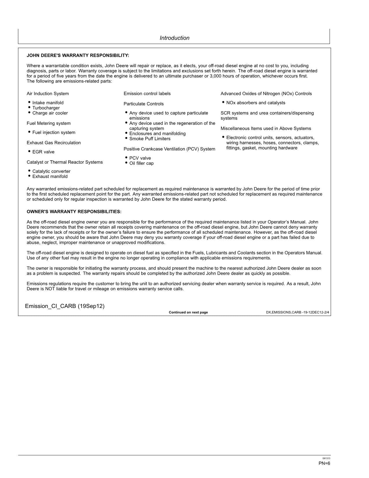 JOHN DEERE 240DLC 270DLC D SERIES EXCAVATOR OPERATORS MANUAL