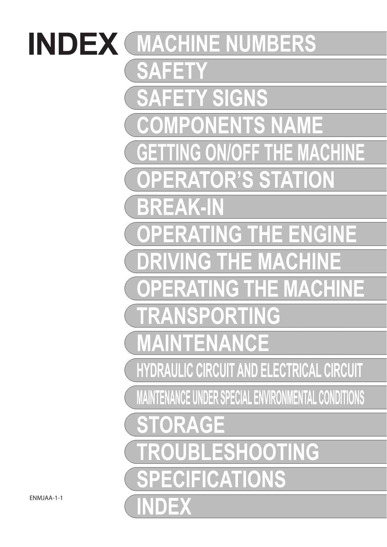 HITACHI ZAXIS ZX 470-5 670-5 870-5 BAGGER-BETRIEBSHANDBUCH