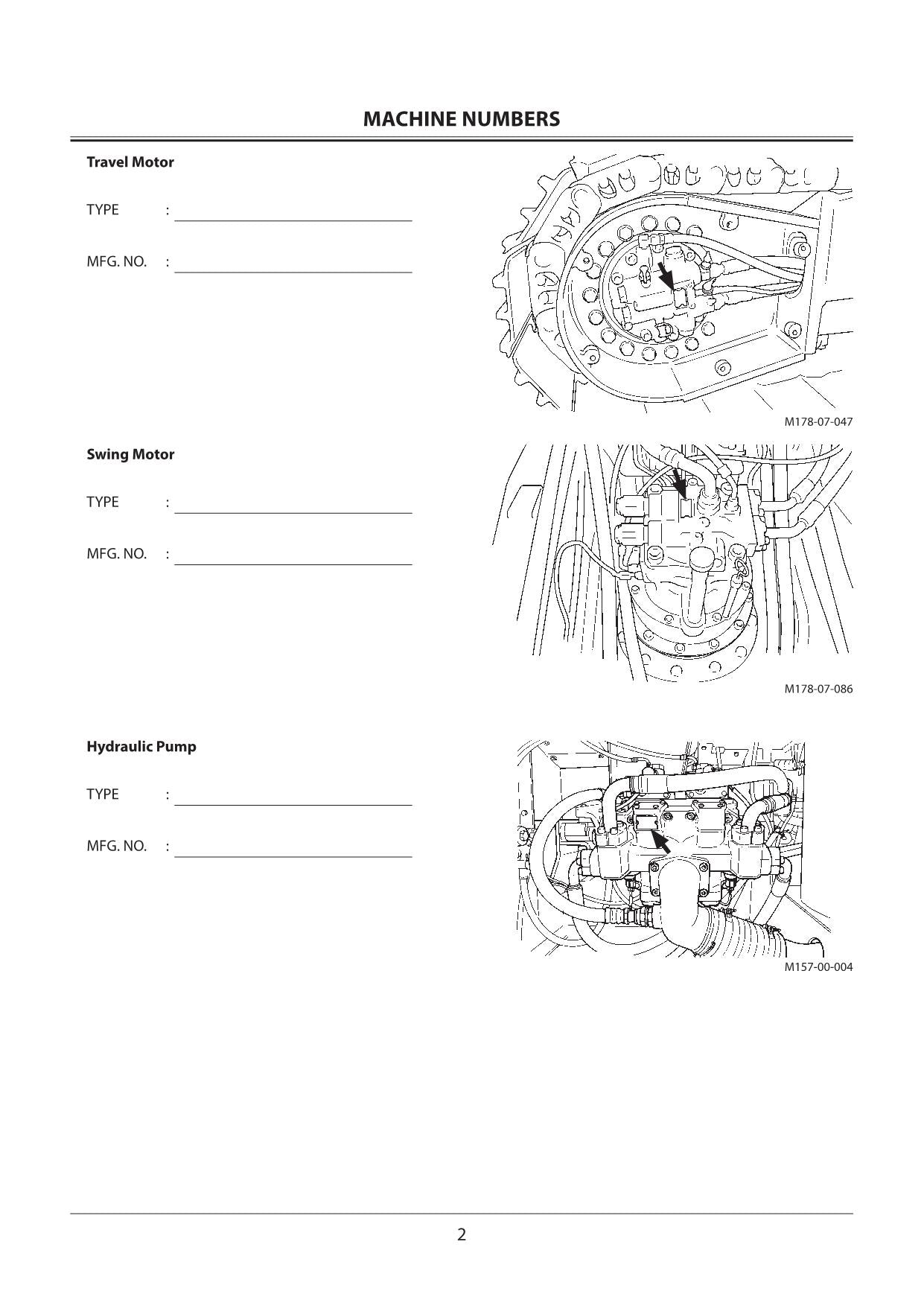 HITACHI ZAXIS ZX 160LC-5G 180LC-5G 210-5G 210LC-5G 250LC-5G 350LC-5G EXCAVATOR OPERATORS MANUAL