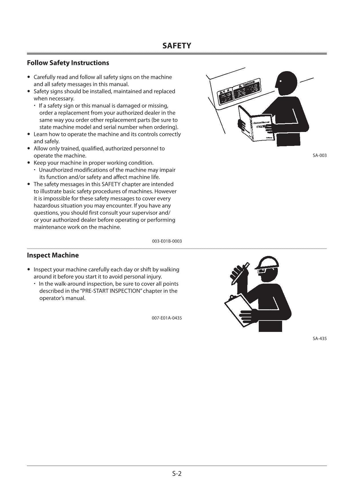 HITACHI ZAXIS ZX 470LC-5B 670LC-5B 870LC-5B EXCAVATOR OPERATORS MANUAL #2