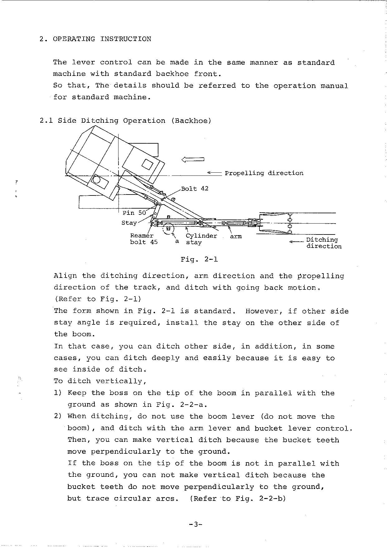 HITACHI UH052M EXCAVATOR OPERATORS MANUAL #2