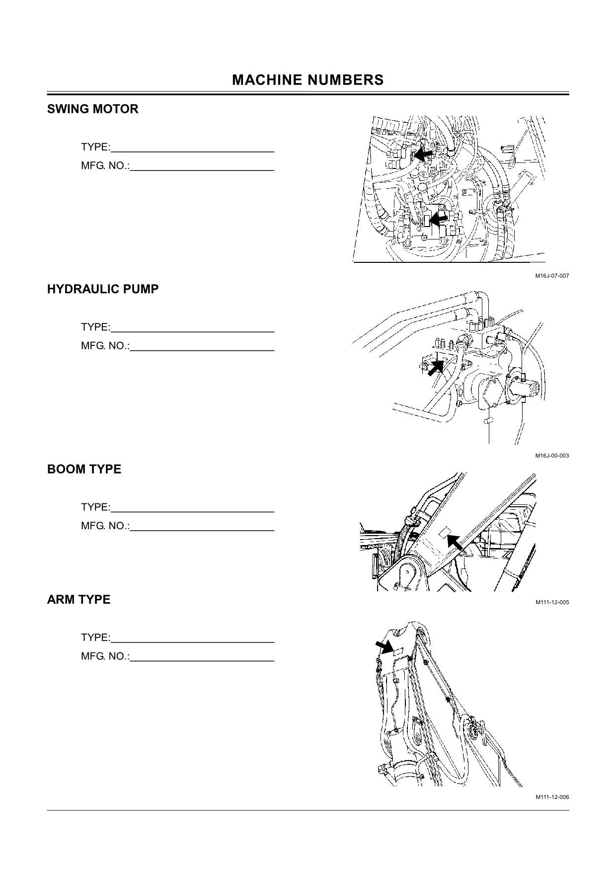 HITACHI ZAXIS ZX 500LC 500LCH EXCAVATOR OPERATORS MANUAL #1