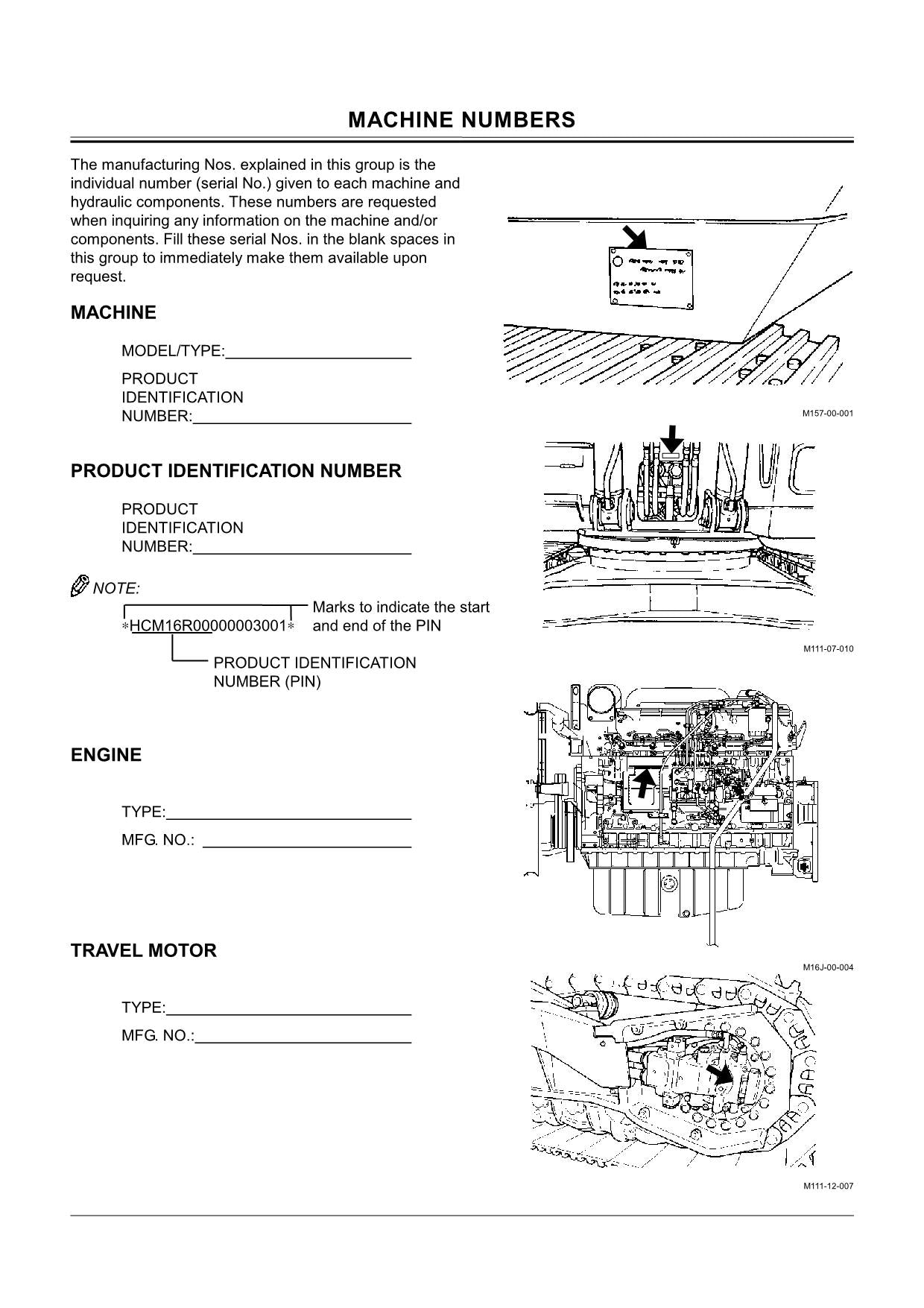 HITACHI ZAXIS ZX 500LC 500LCH EXCAVATOR OPERATORS MANUAL #1