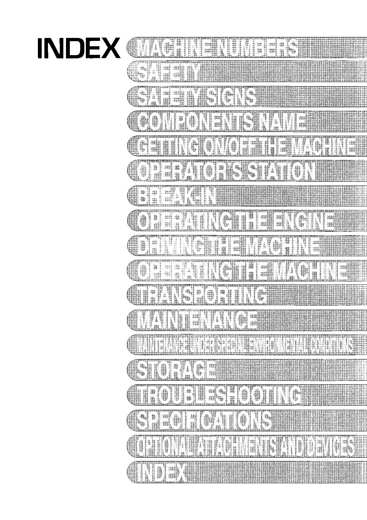 HITACHI ZAXIS ZX 500LC 500LCH EXCAVATOR OPERATORS MANUAL #2