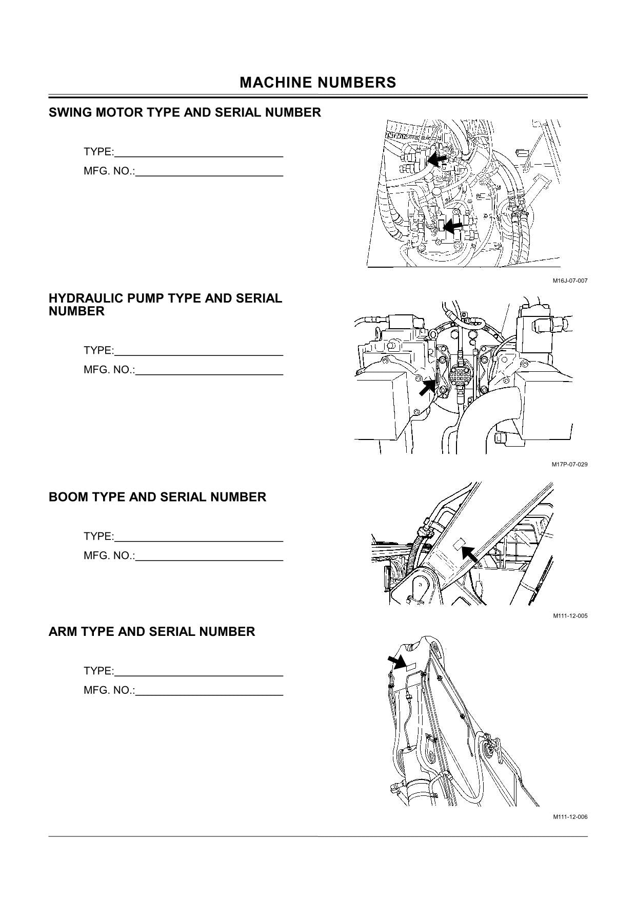 HITACHI ZAXIS ZX 600 650H 600LC 650LCH EXCAVATOR OPERATORS MANUAL #1