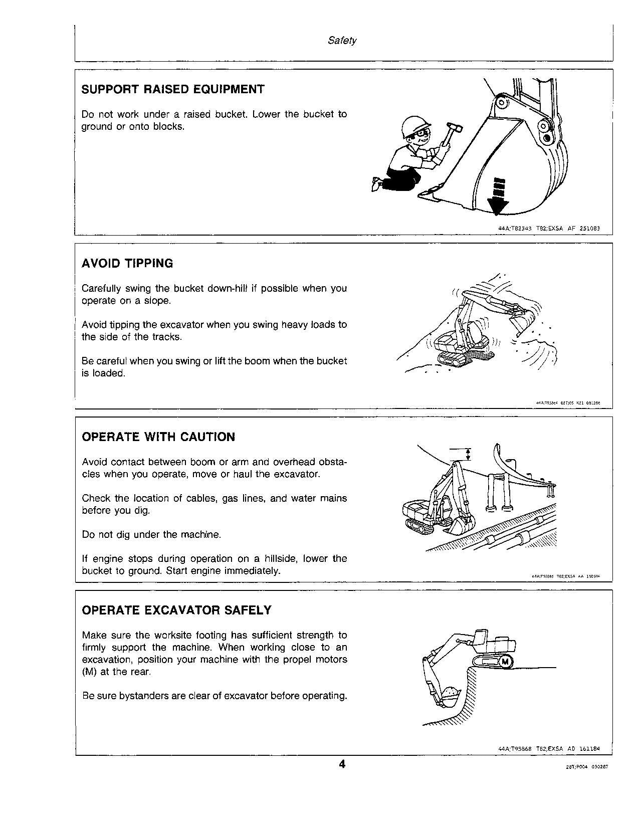 JOHN DEERE 490 EXCAVATOR OPERATORS MANUAL