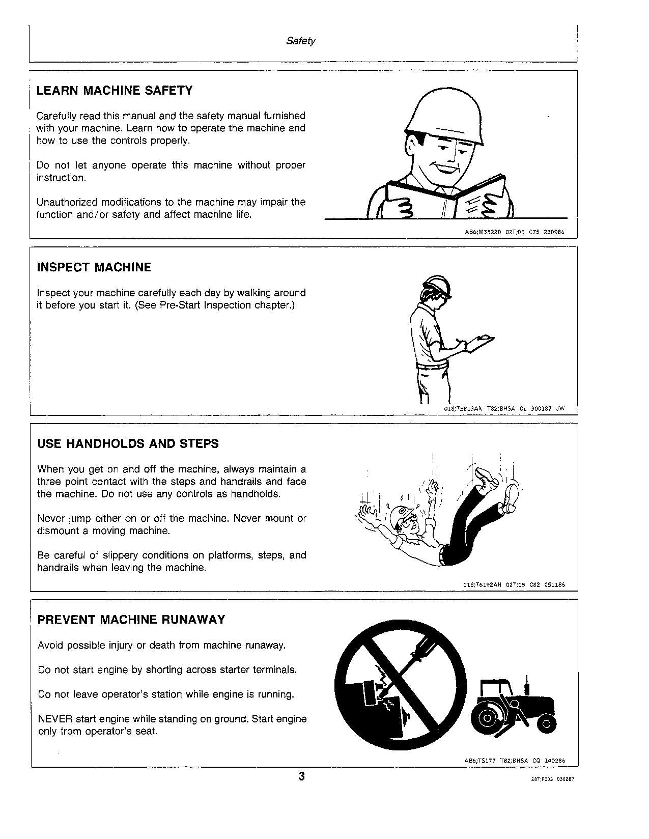 JOHN DEERE 490 EXCAVATOR OPERATORS MANUAL