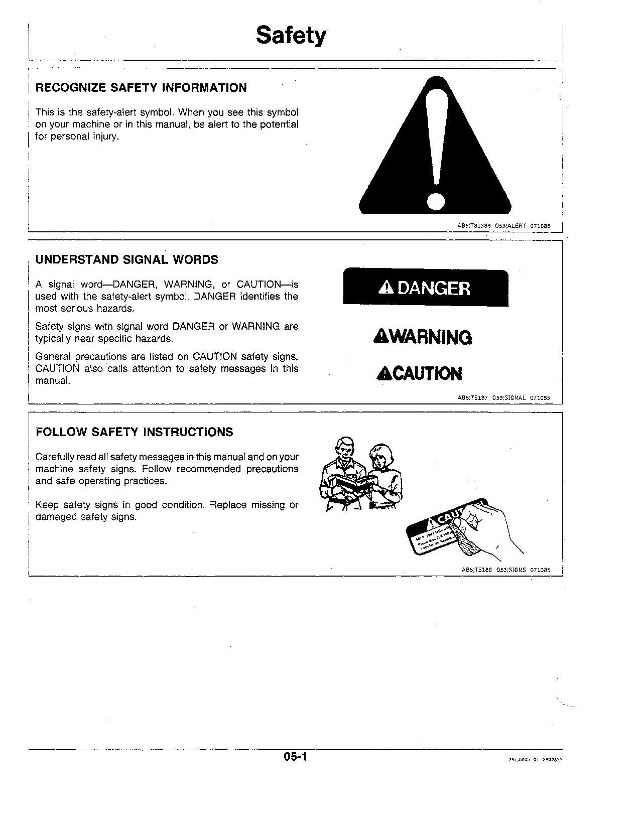 JOHN DEERE 690C EXCAVATOR OPERATORS MANUAL