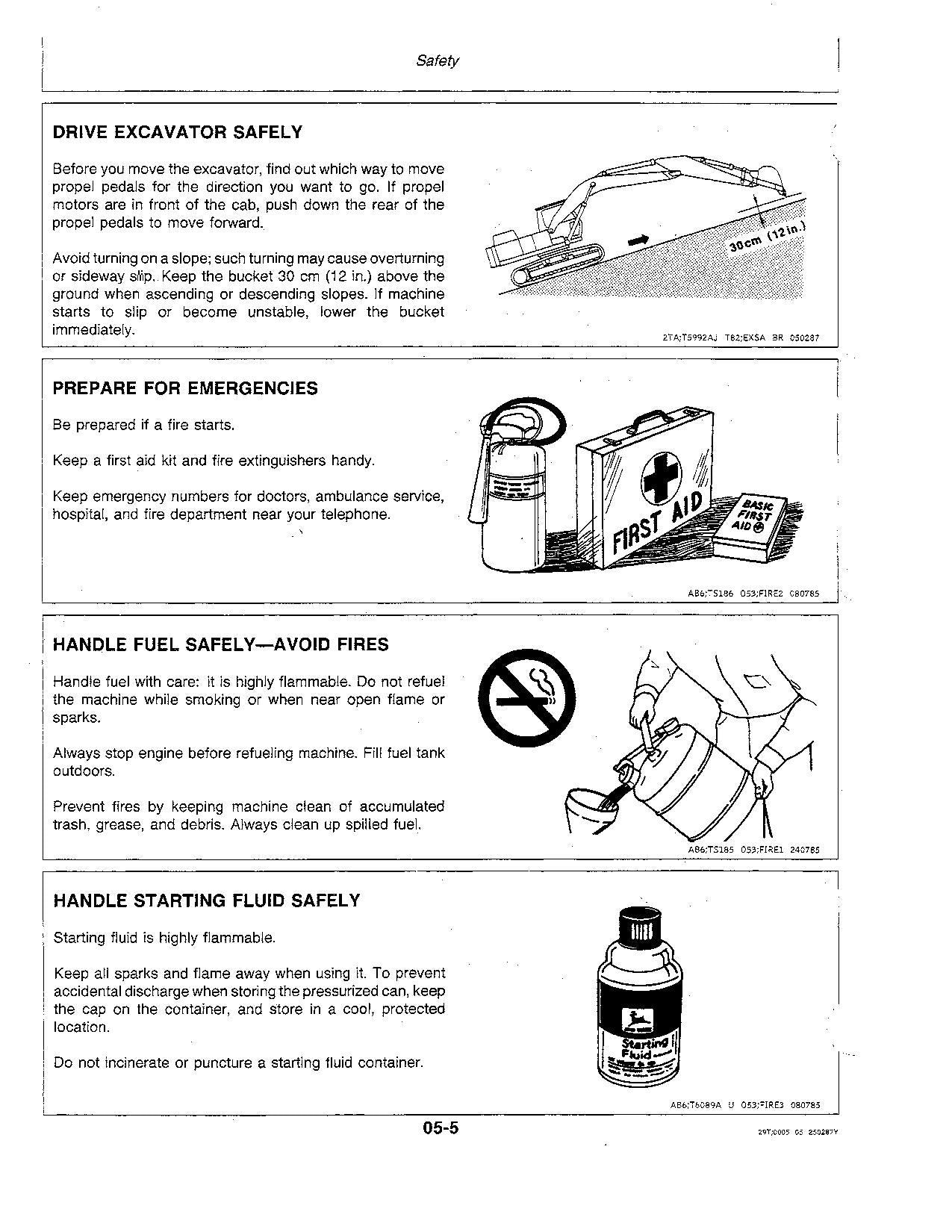 JOHN DEERE 690C EXCAVATOR OPERATORS MANUAL