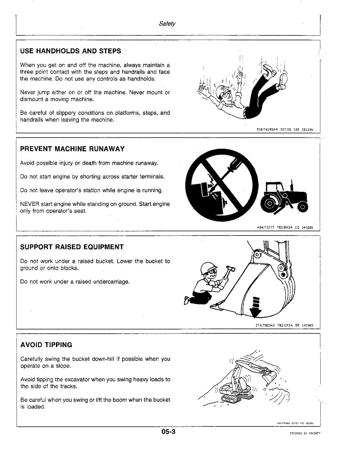 JOHN DEERE 690C EXCAVATOR OPERATORS MANUAL