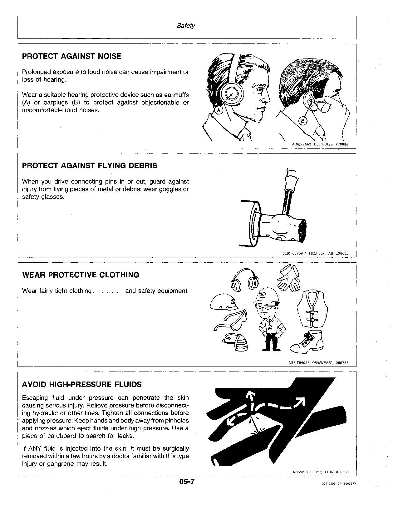 JOHN DEERE 792 EXCAVATOR OPERATORS MANUAL