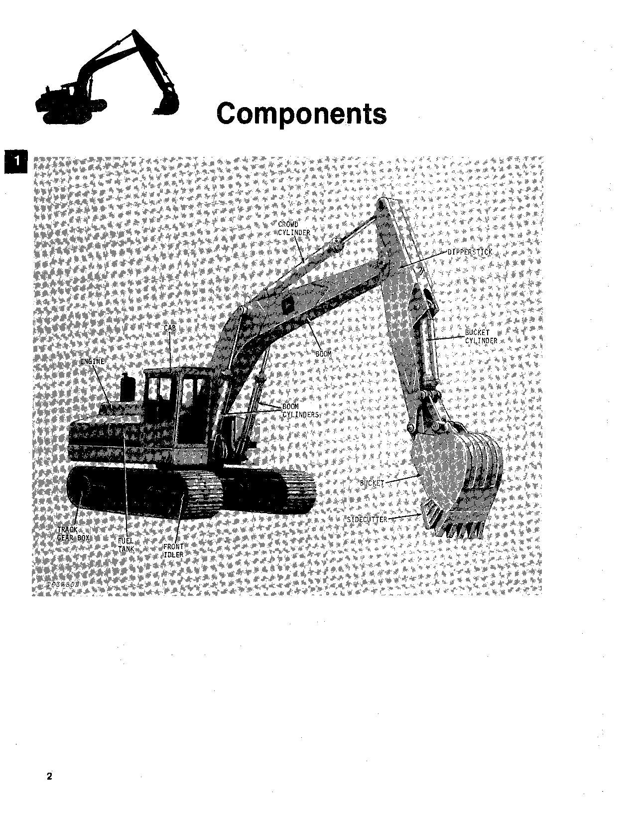 JOHN DEERE 890 EXCAVATOR OPERATORS MANUAL