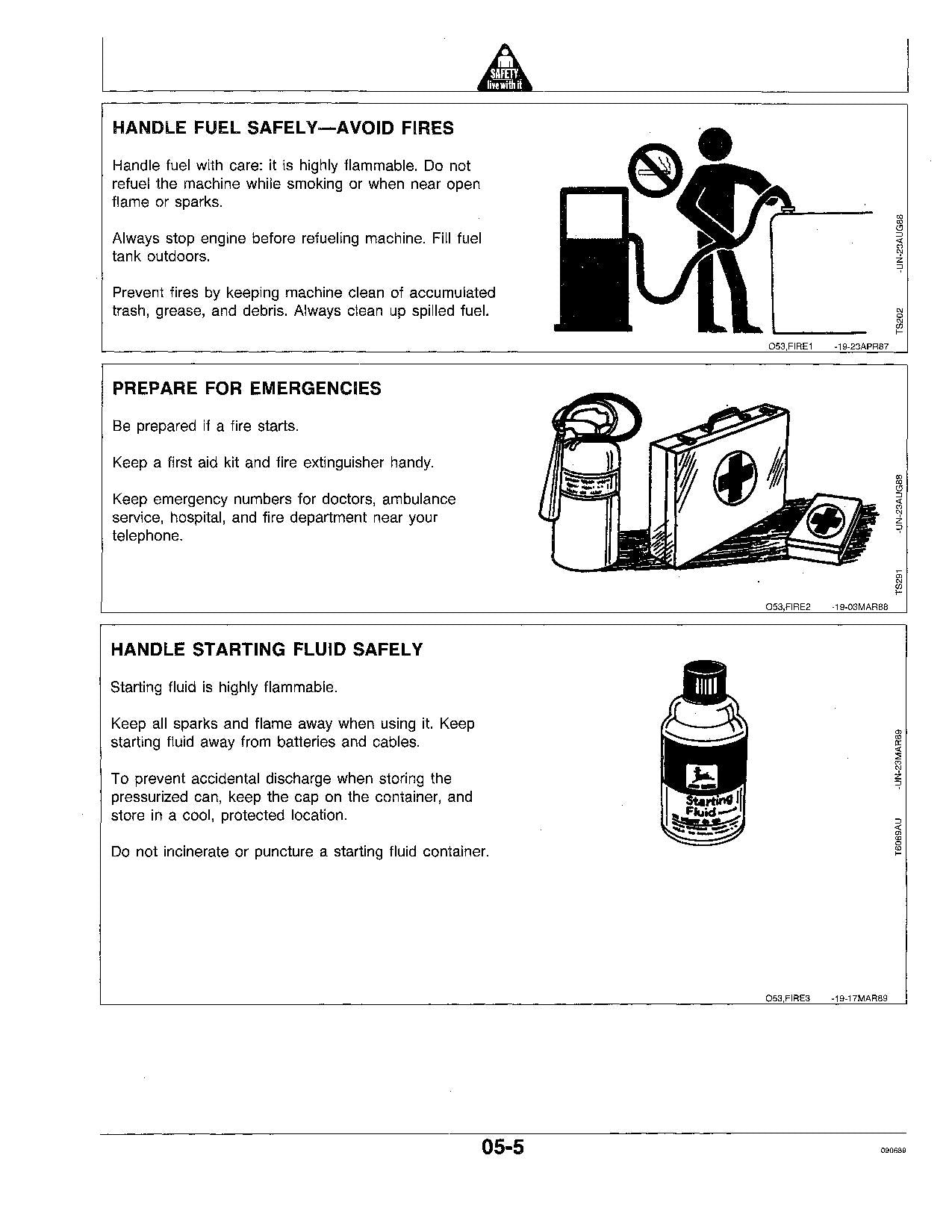 JOHN DEERE 790D 790DLC EXCAVATOR OPERATORS MANUAL