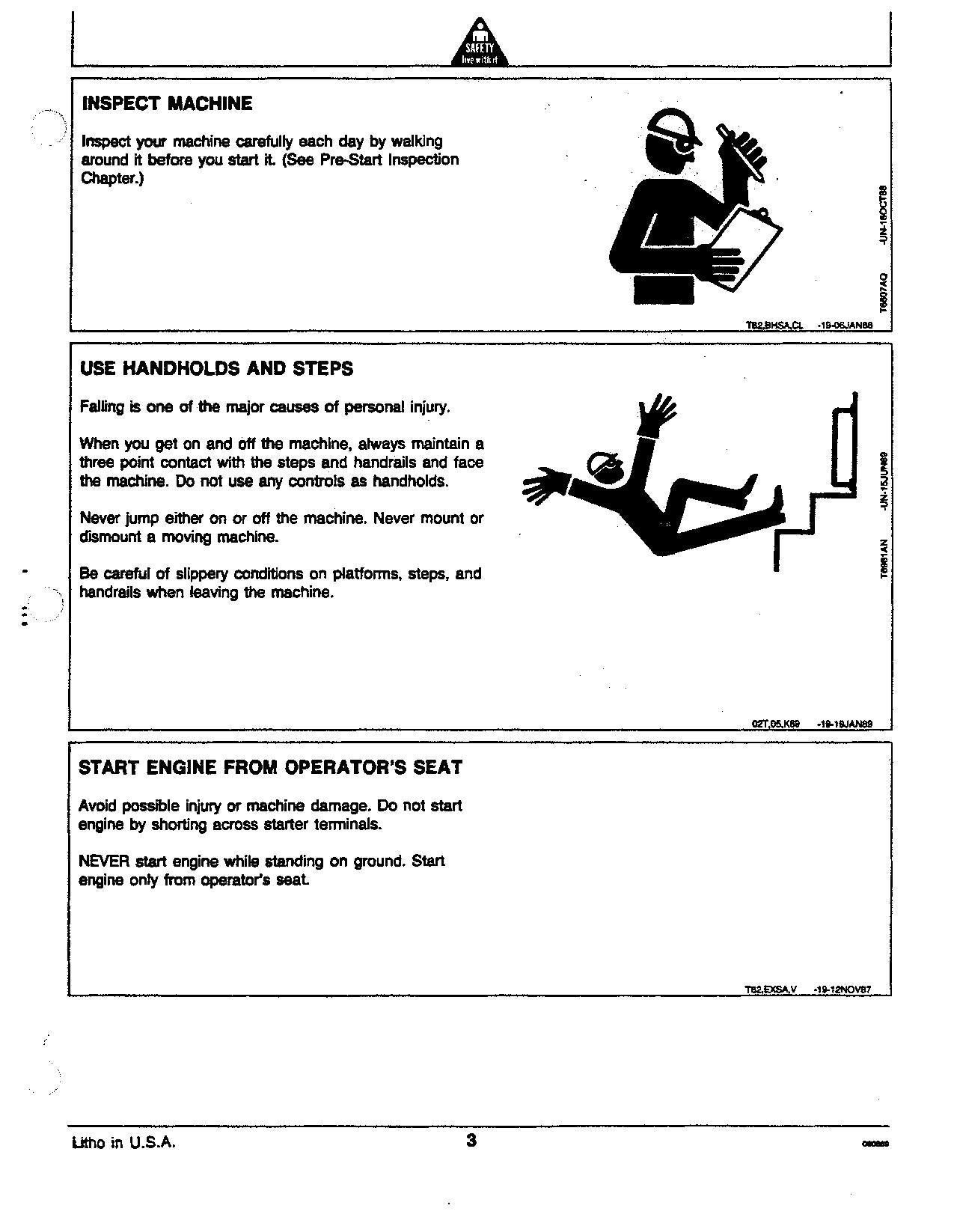 JOHN DEERE 690DR EXCAVATOR OPERATORS MANUAL