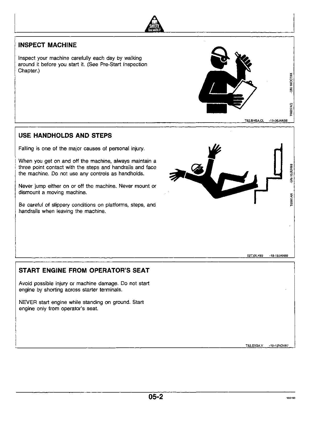 JOHN DEERE 690D 690DLC EXCAVATOR OPERATORS MANUAL #1