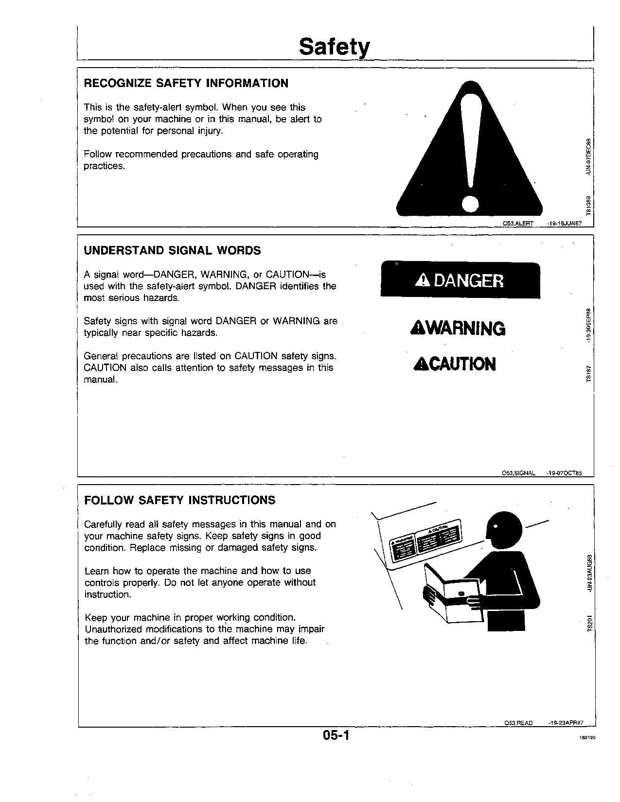 JOHN DEERE 690D 690DLC EXCAVATOR OPERATORS MANUAL #1