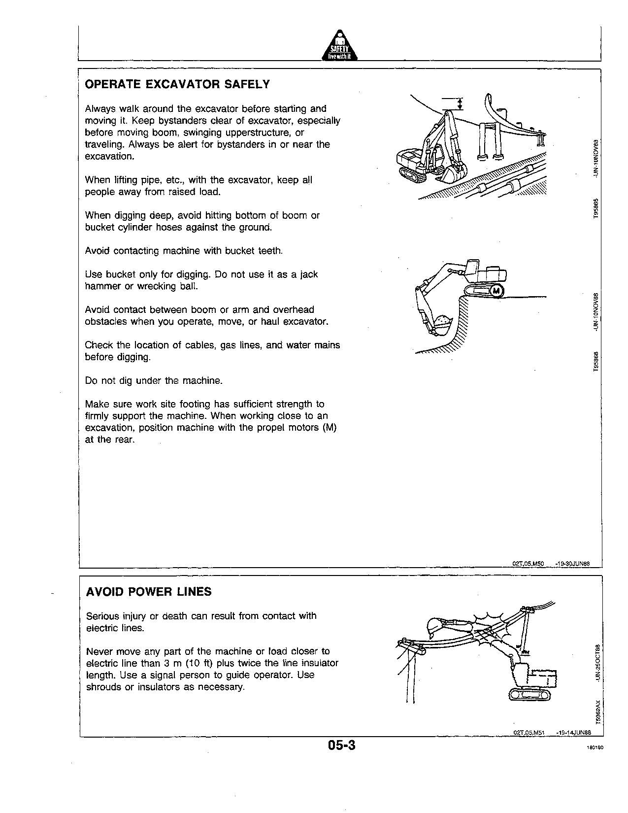 JOHN DEERE 690D 690DLC EXCAVATOR OPERATORS MANUAL #1