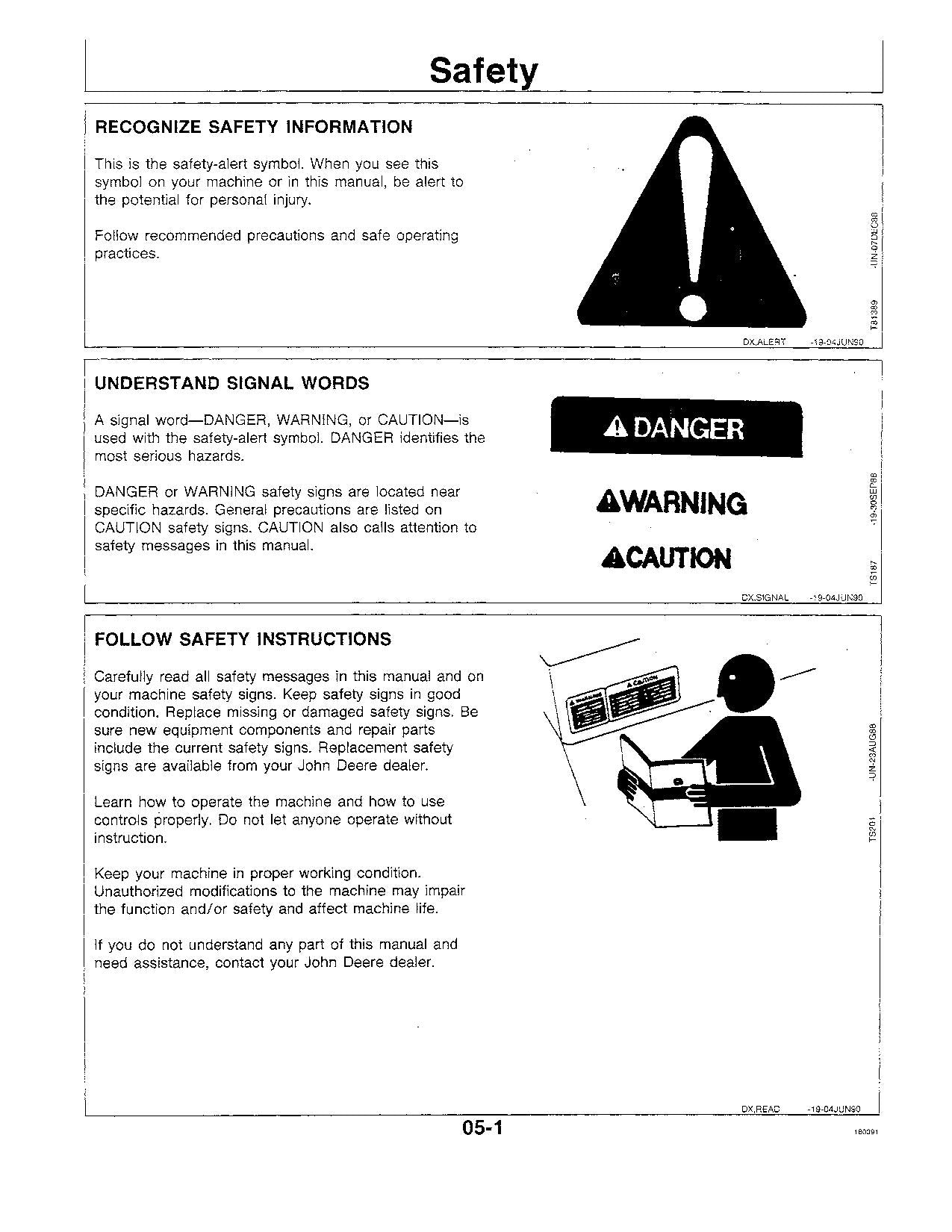 JOHN DEERE 70D EXCAVATOR OPERATORS MANUAL