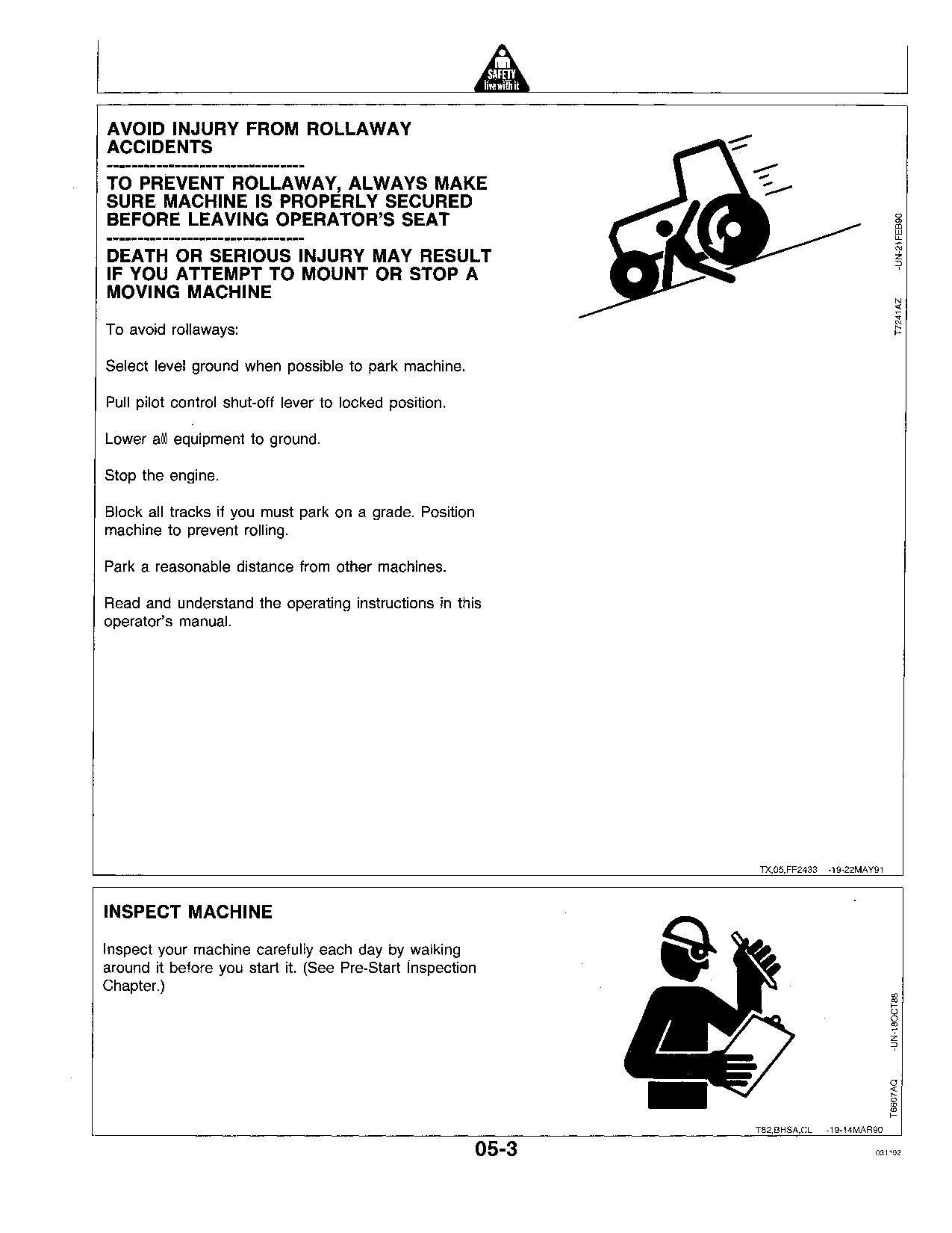 JOHN DEERE 190E EXCAVATOR OPERATORS MANUAL