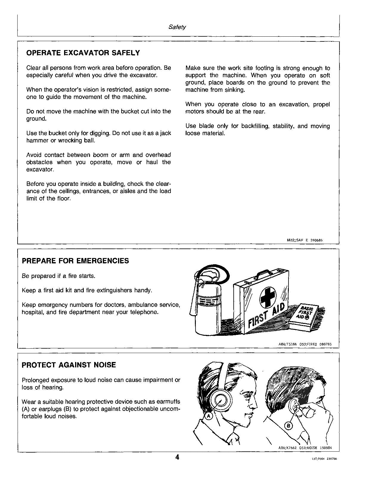 JOHN DEERE 15 EXCAVATOR OPERATORS MANUAL