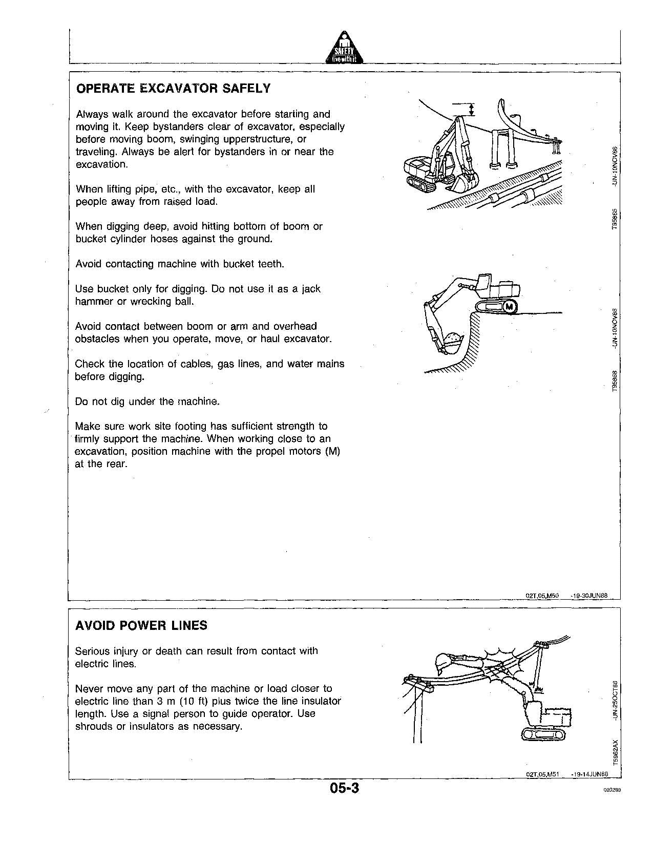 JOHN DEERE 690D 690DLC EXCAVATOR OPERATORS MANUAL #2