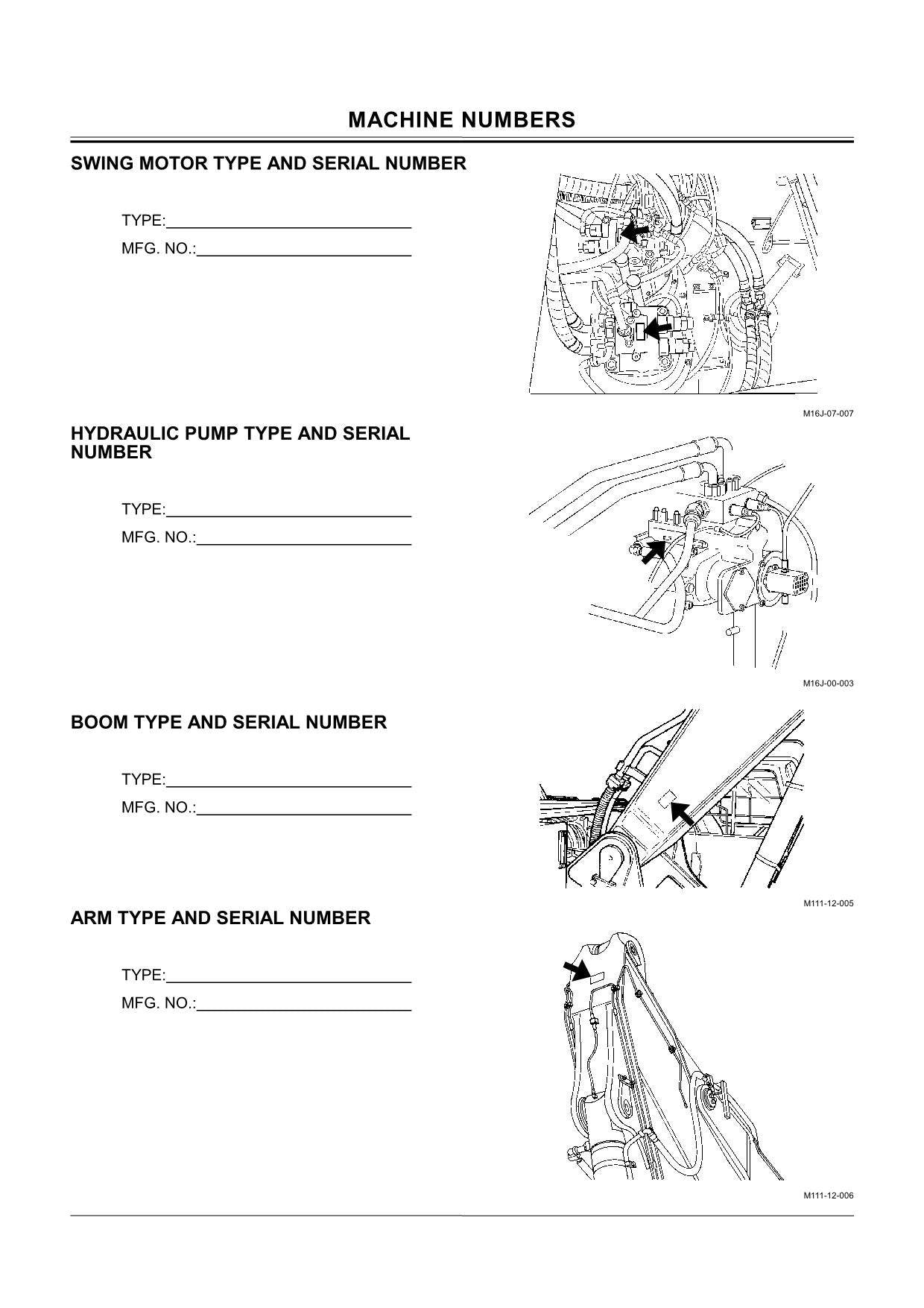 HITACHI ZAXIS ZX 450 450LC 450H 450LCH 460LCH  EXCAVATOR OPERATORS MANUAL #2