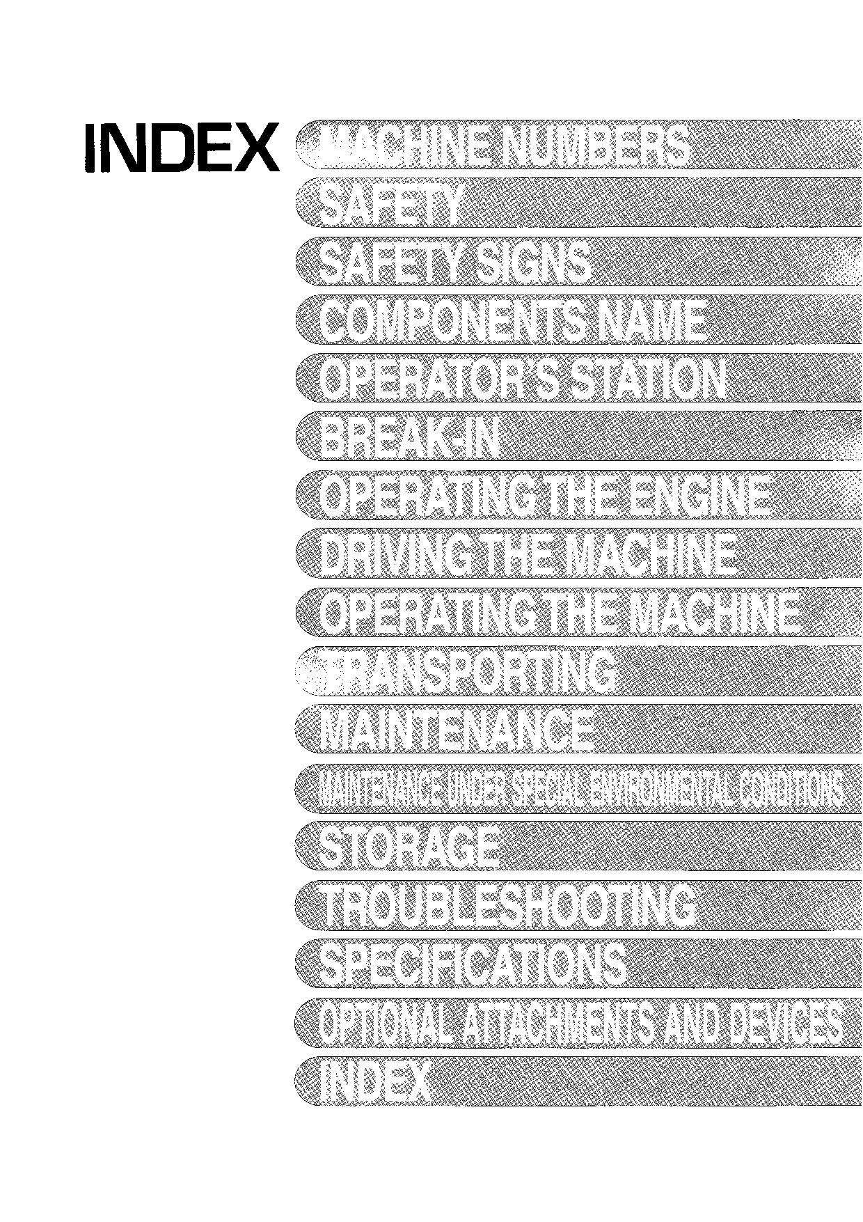 HITACHI ZAXIS ZX 70 70LC 80LCK 75US EXCAVATOR OPERATORS MANUAL