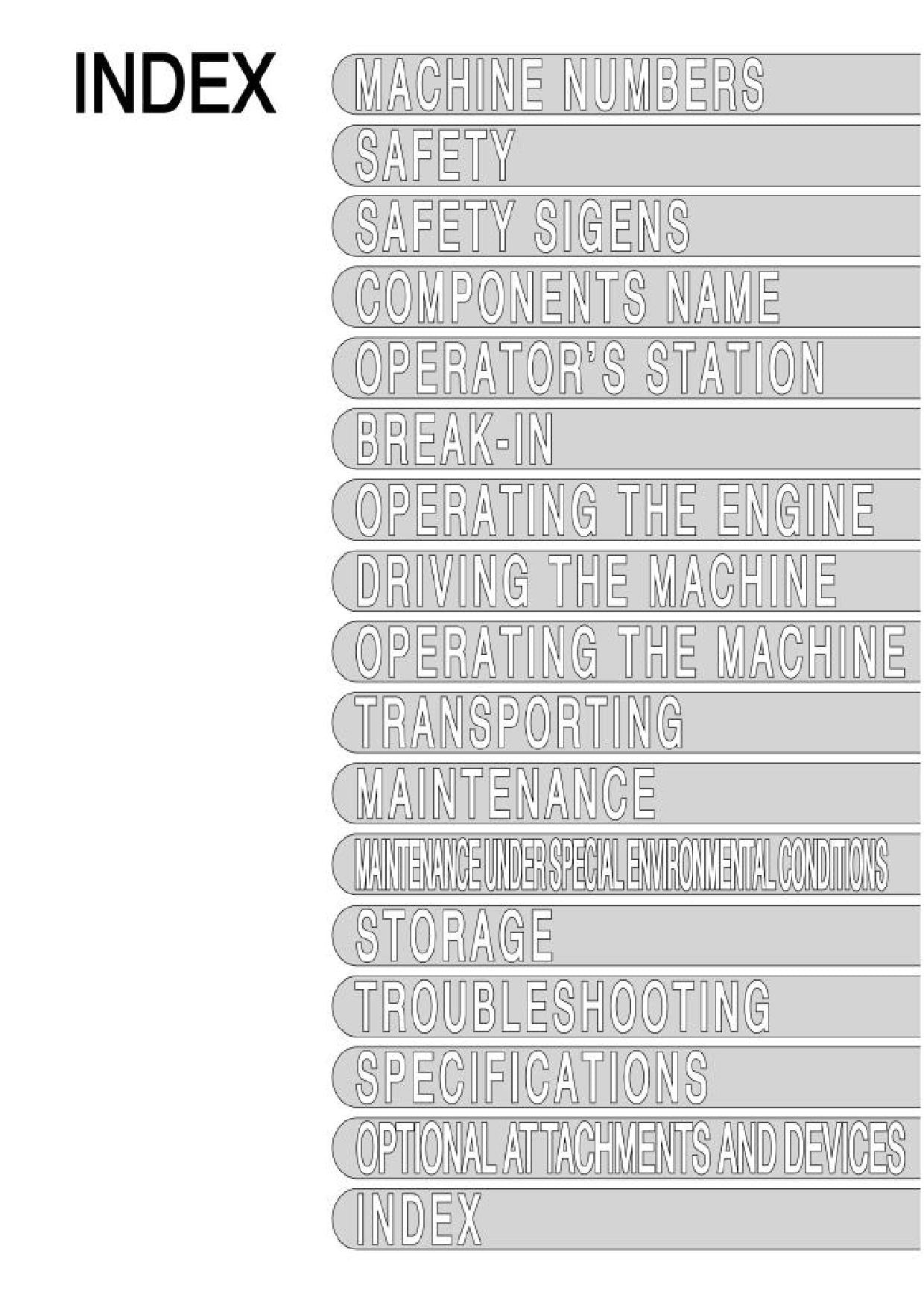 HITACHI ZAXIS ZX 160LC EXCAVATOR OPERATORS MANUAL