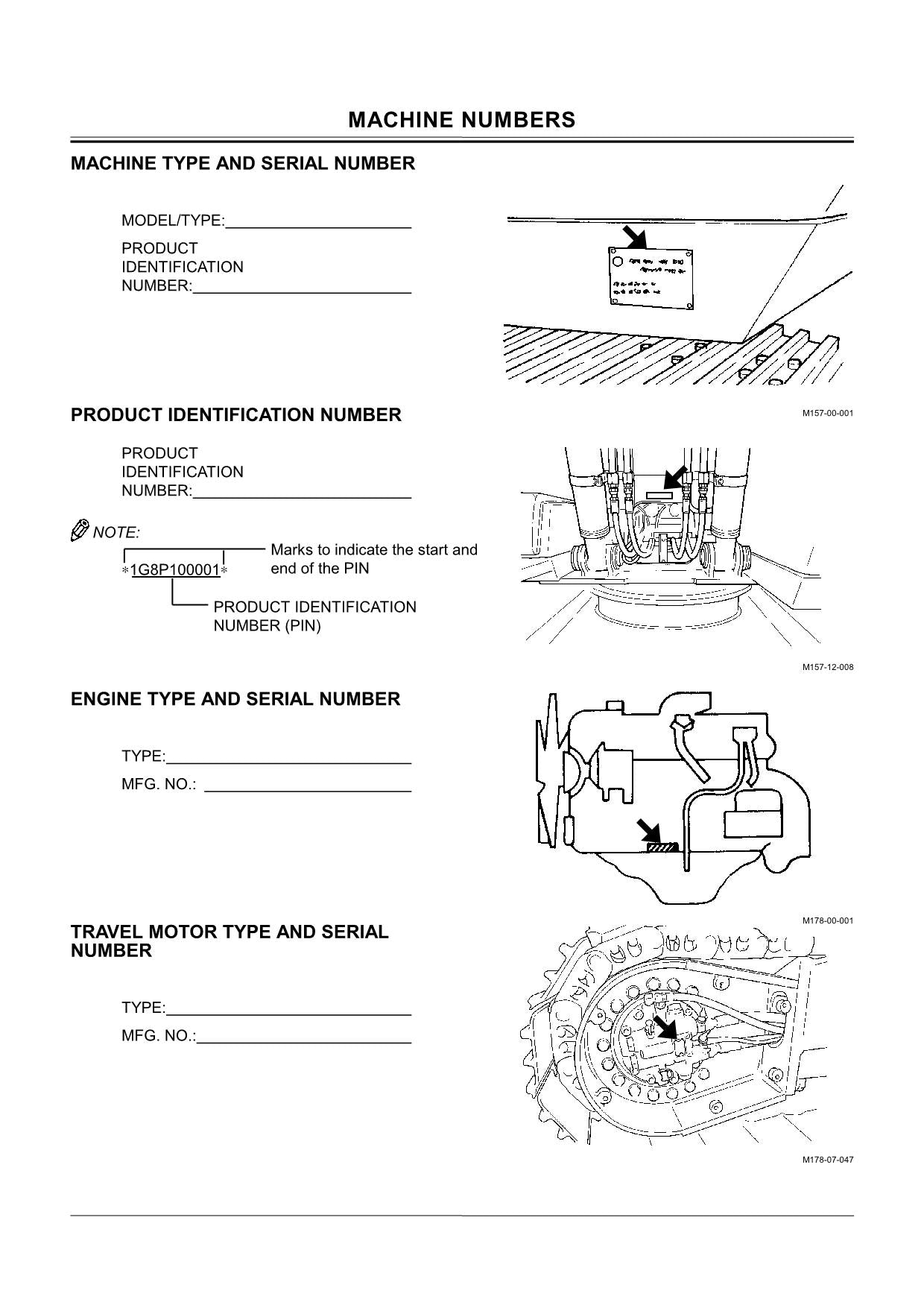 HITACHI ZAXIS ZX 210K 210LCK EXCAVATOR OPERATORS MANUAL