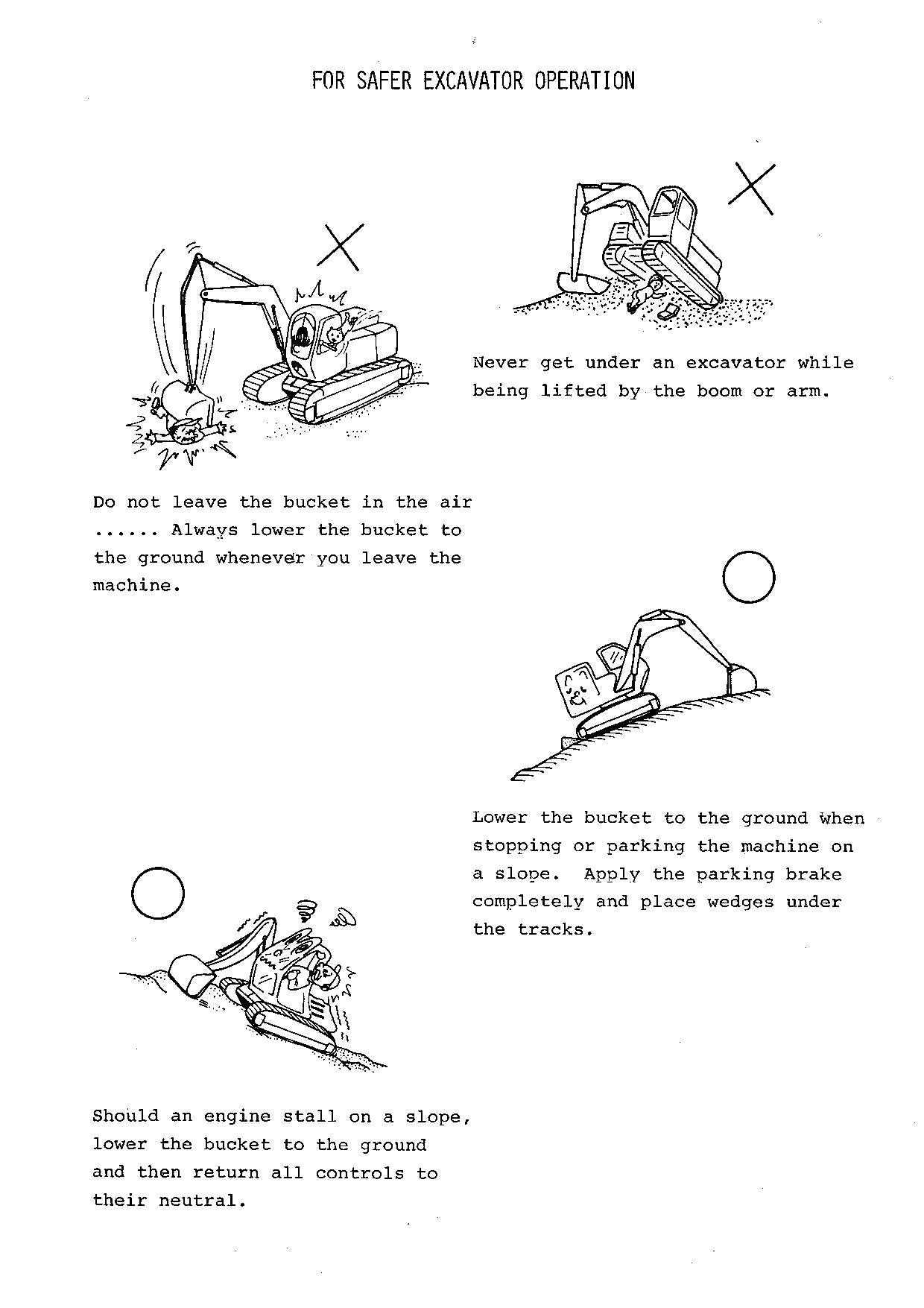 HITACHI UH02 EXCAVATOR OPERATORS MANUAL