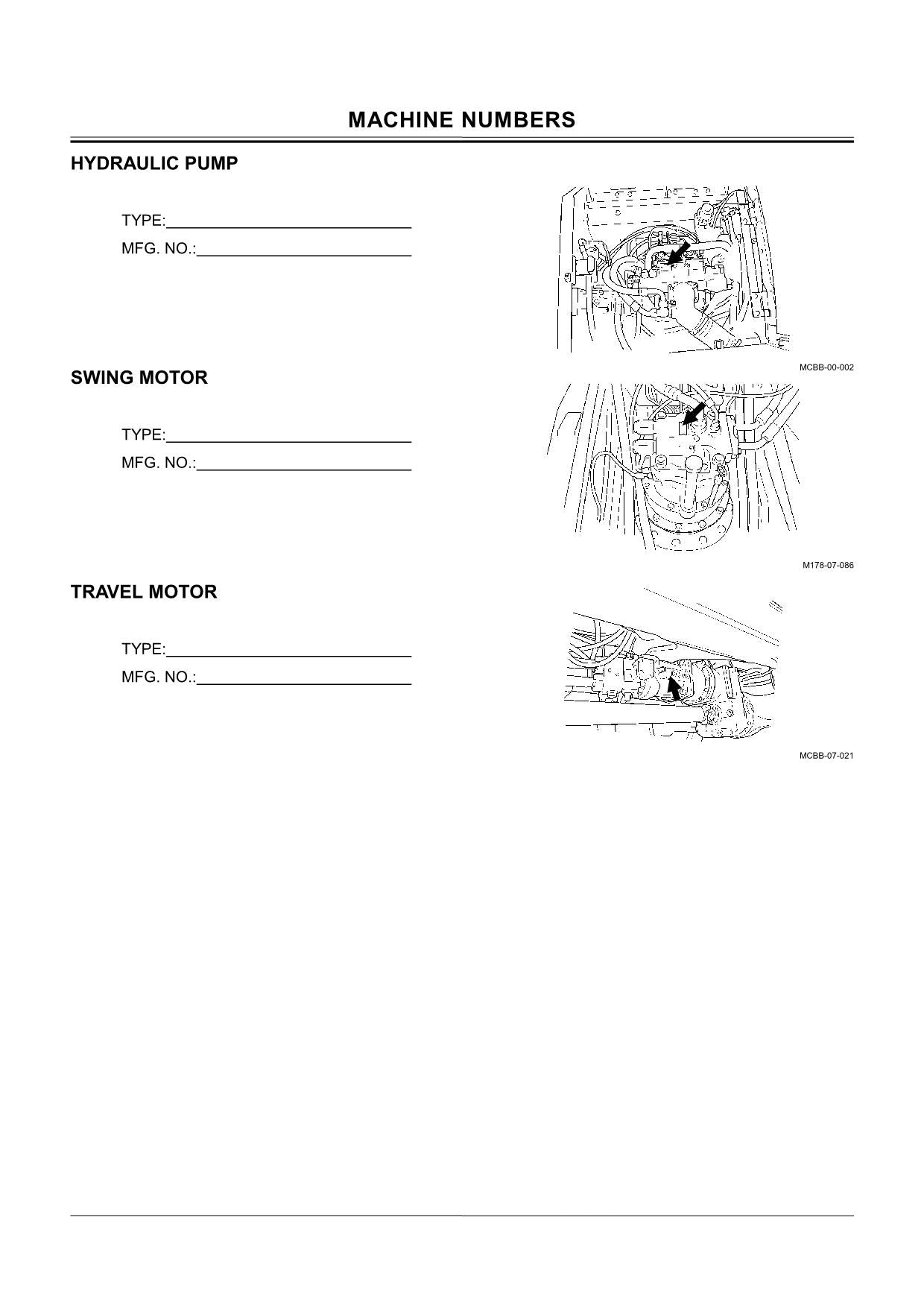 HITACHI ZAXIS ZX 180W 210W EXCAVATOR OPERATORS MANUAL #2