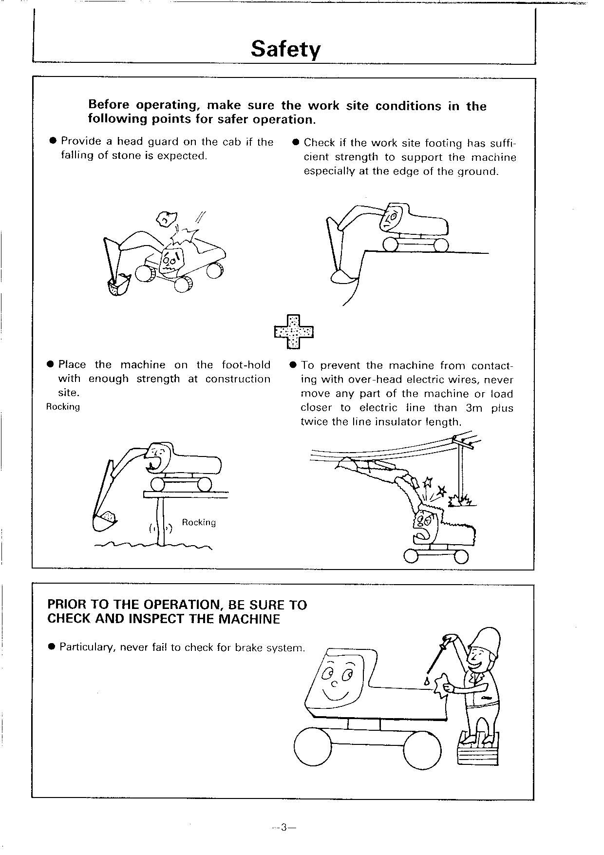 HITACHI EX60WD EXCAVATOR OPERATORS MANUAL