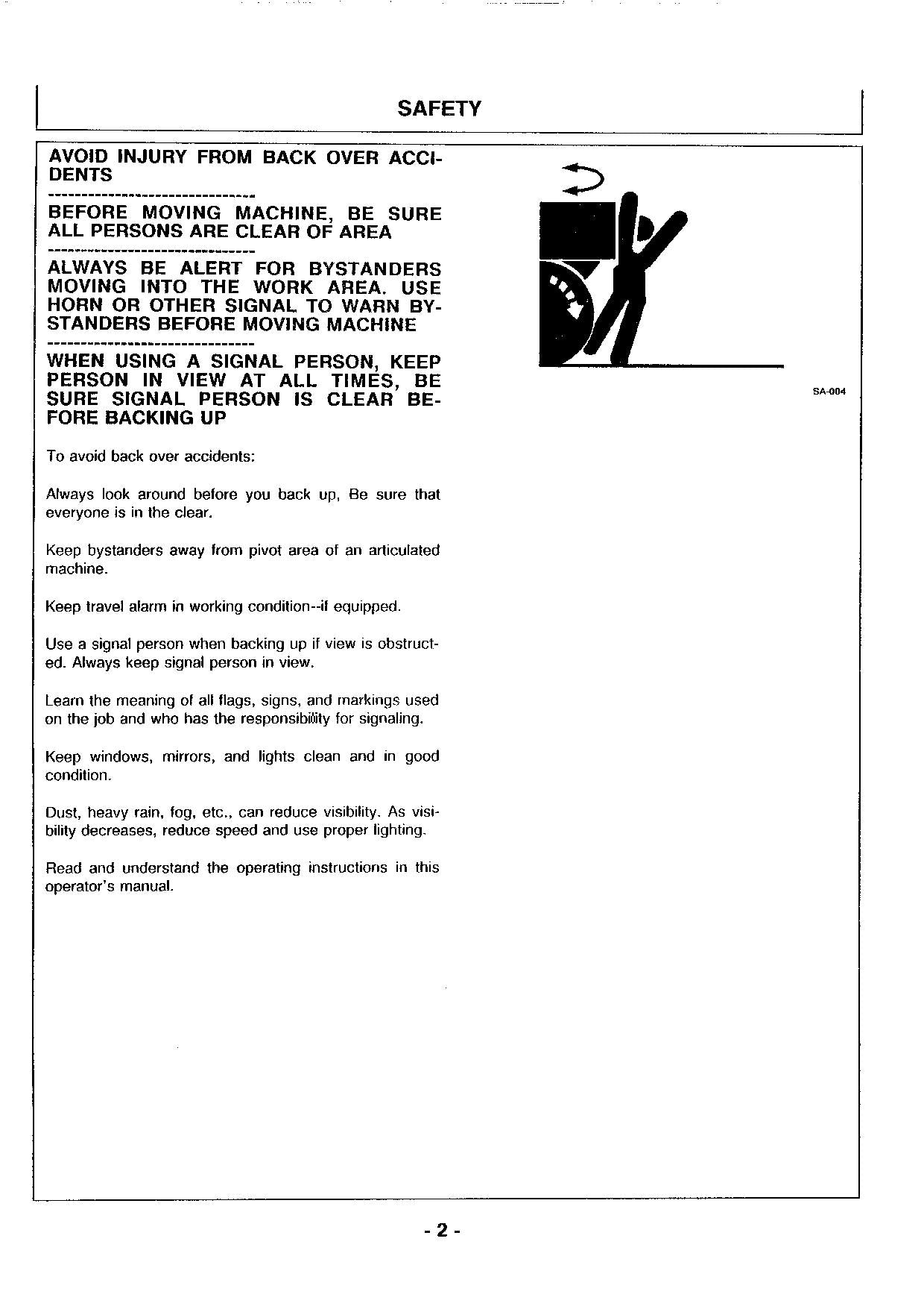 HITACHI EX100WD-2 EXCAVATOR OPERATORS MANUAL