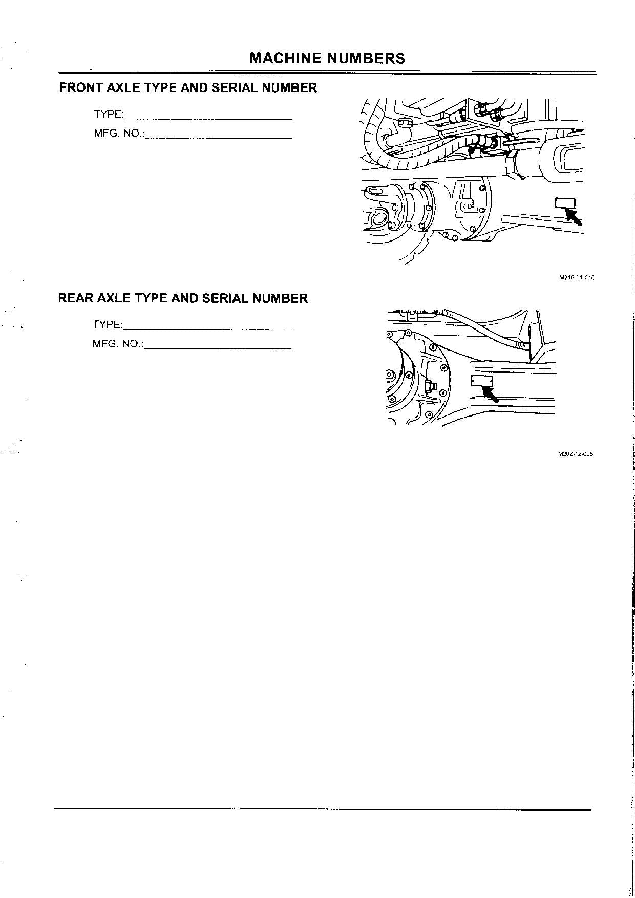 HITACHI EX125WD-5 EXCAVATOR OPERATORS MANUAL